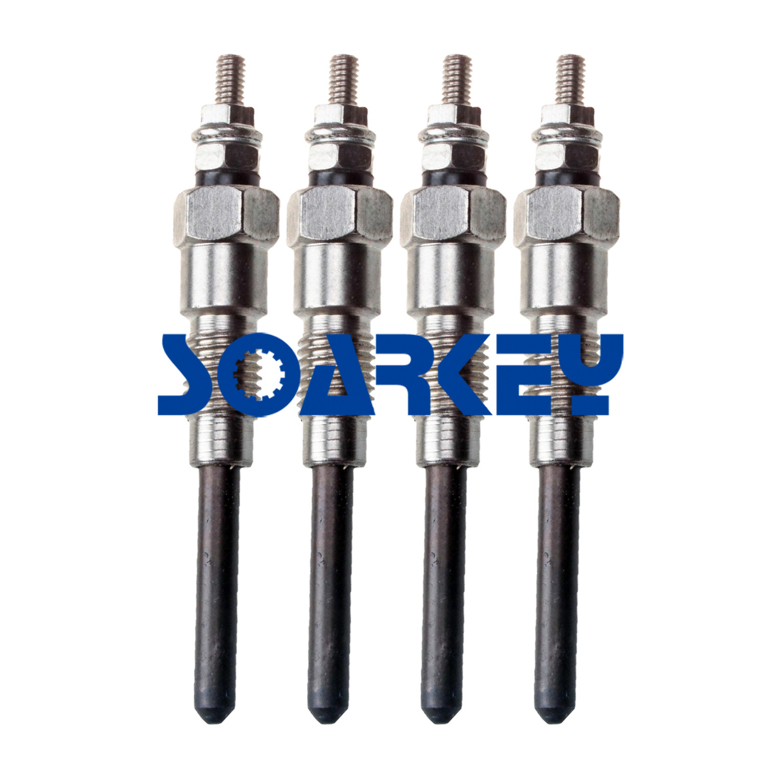 Set of 4 Glow Plug for Kubota L3000DT L3000F L3130DT L3130F L3130GST L3130HST