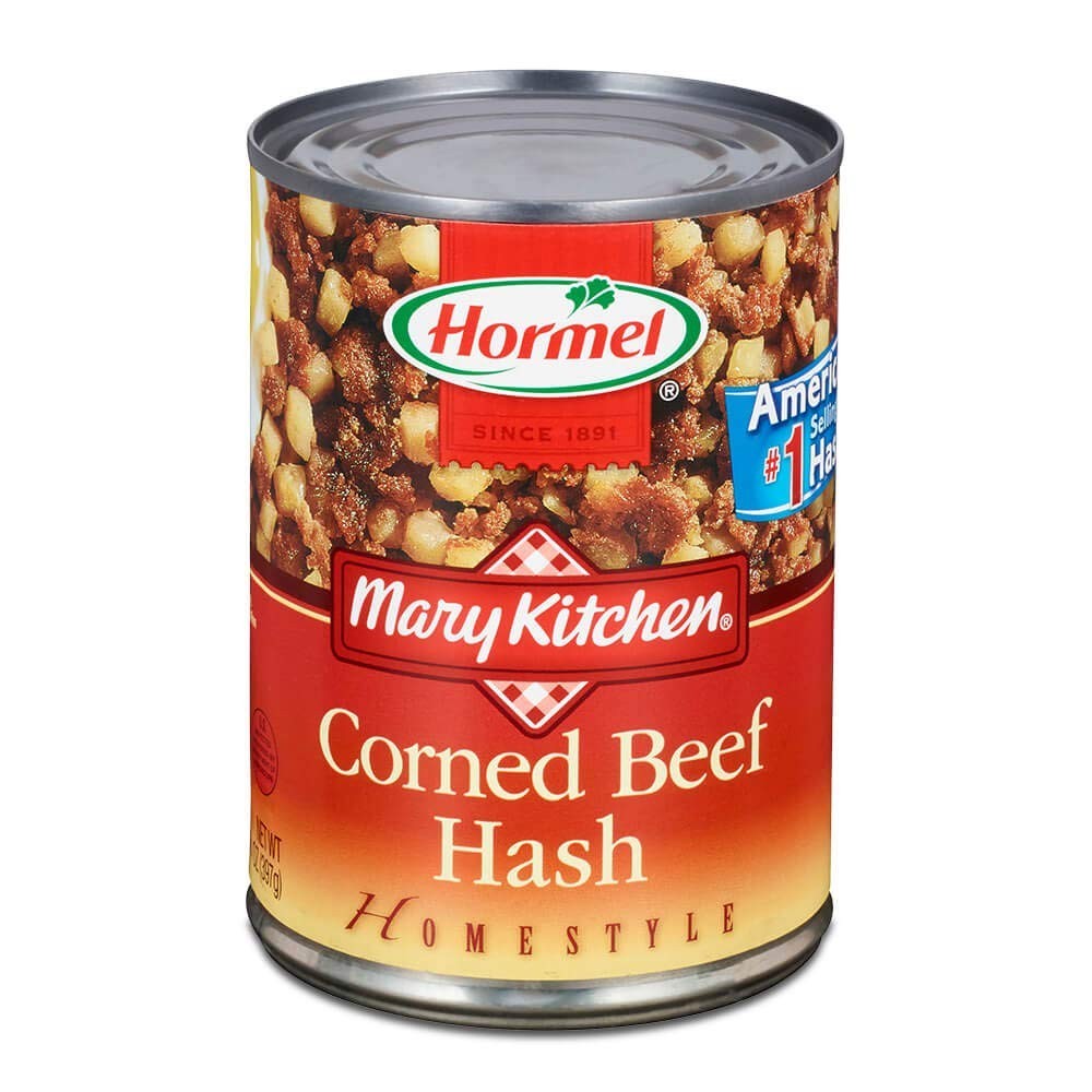 Authentic North American Corned Beef Hash - 14 Ounce, 12 Pack for Easy Breakfast
