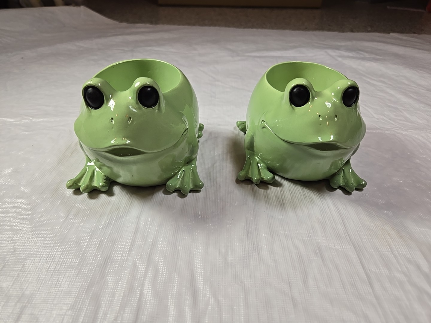 Melrose Frog Planters, set of 2