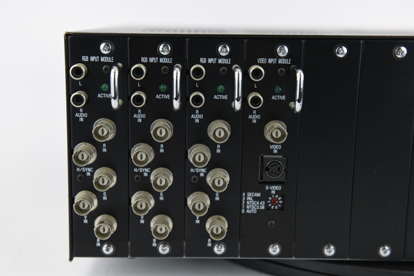 GE System Controller Model SC10 - RGB & Video Input Modules - For Parts