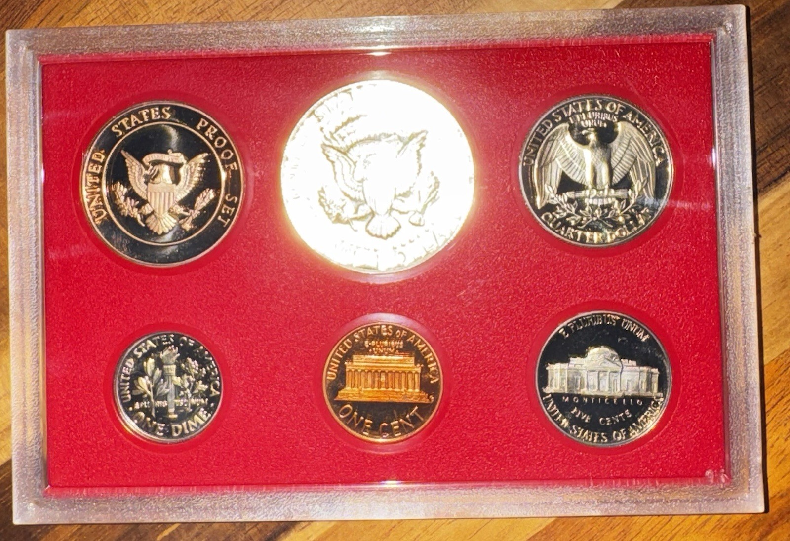 1982-S US Mint Proof Set 5 Coin Set OGP Original Government Packaging