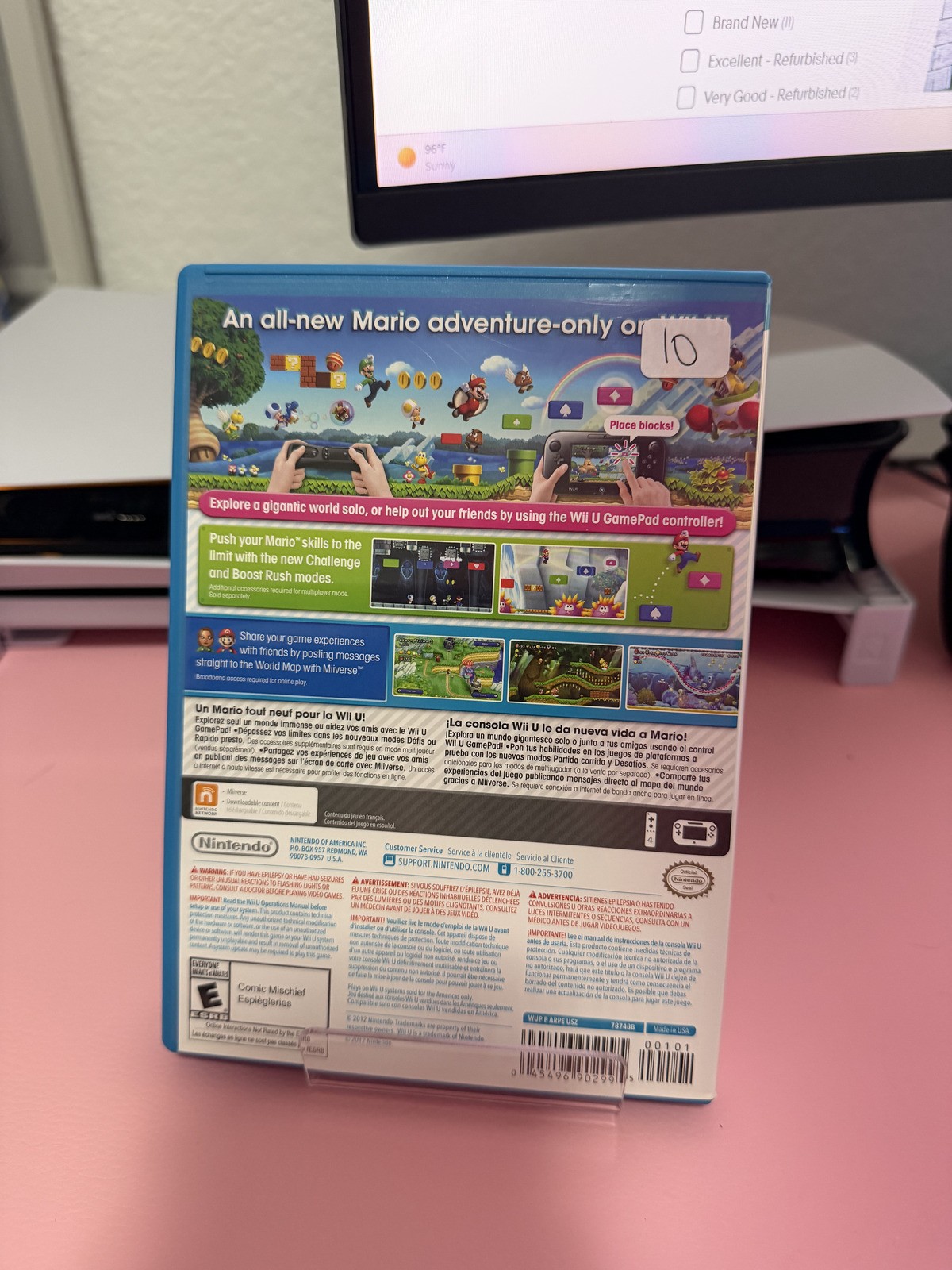 Super Mario Bros. U | Wii U Game | Pre-Owned