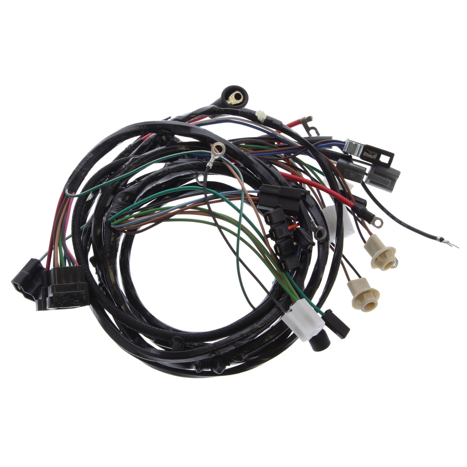 1970 Chevy Nova Headlight Wiring Harness Forward Lamp V8 W/O Gauges NO AC USA