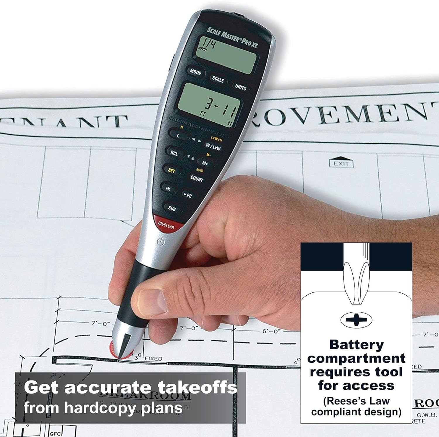 Scale Master Pro XE: Advanced Digital Plan Measure for Precision Takeoffs