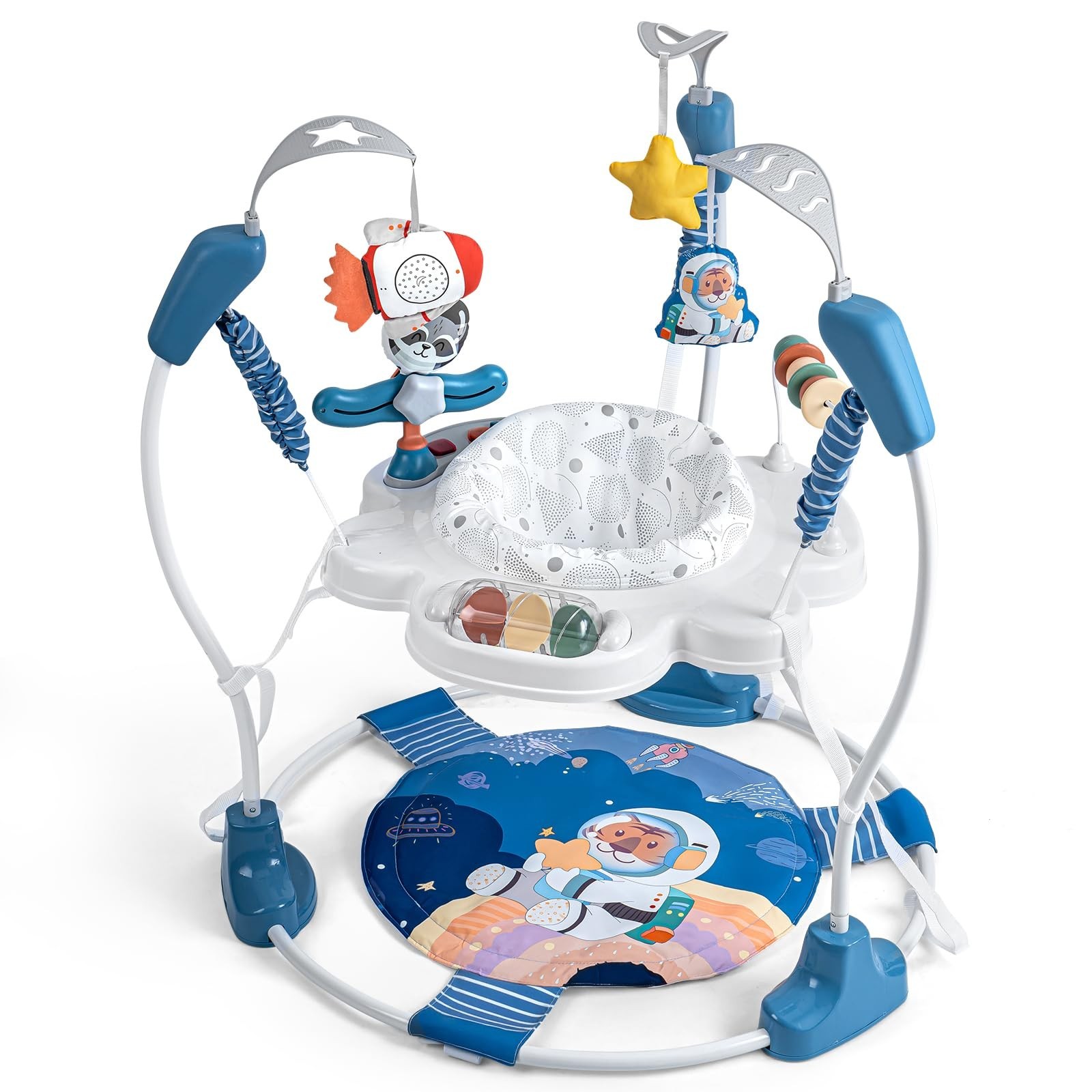 Baby Activity Center, Infant Jumper with Music, 3 Heights (Space Tiger) | 360...