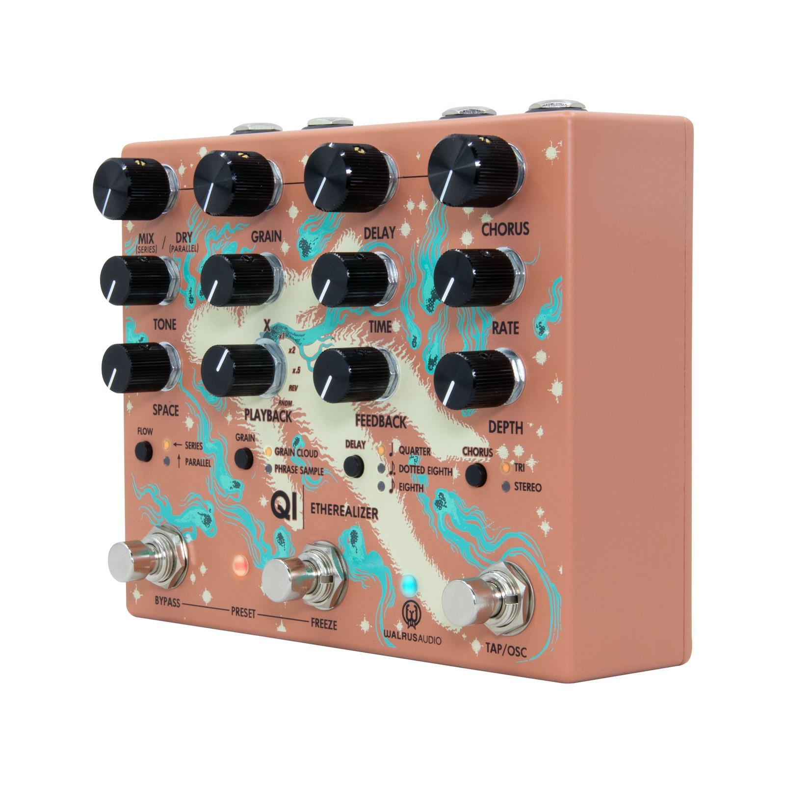 Walrus Qi Etherealizer Stereo Multi-effects - Terracotta