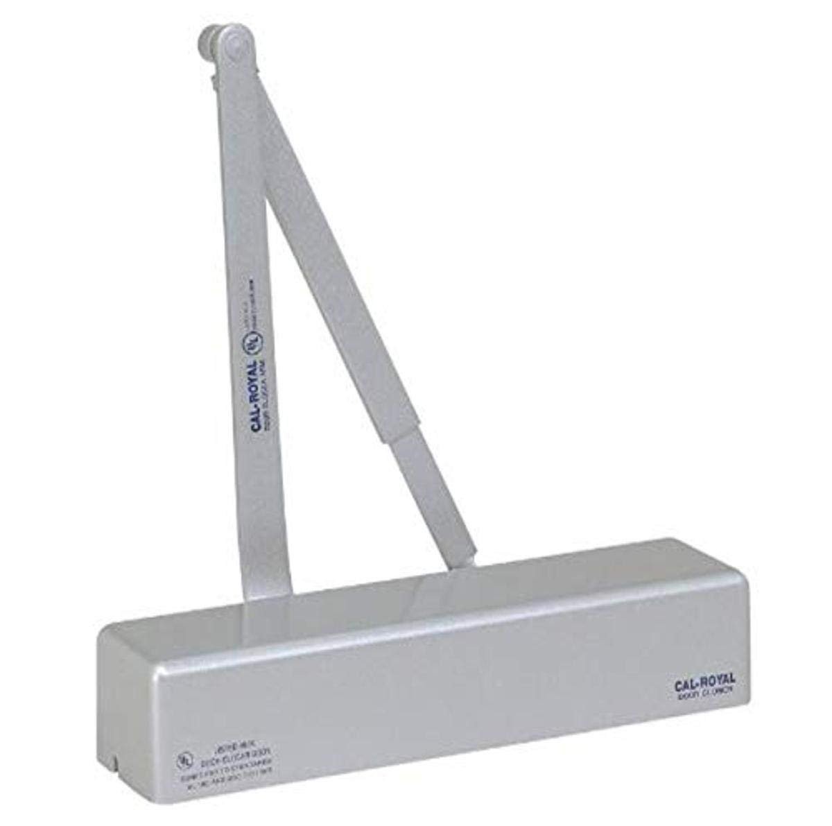 Cal-Royal N900PBF Door Closer, Aluminum Finish