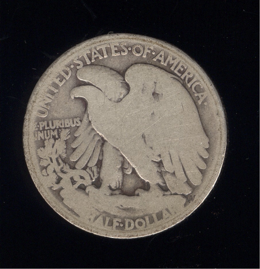 1916 D Walking Liberty Half Dollar