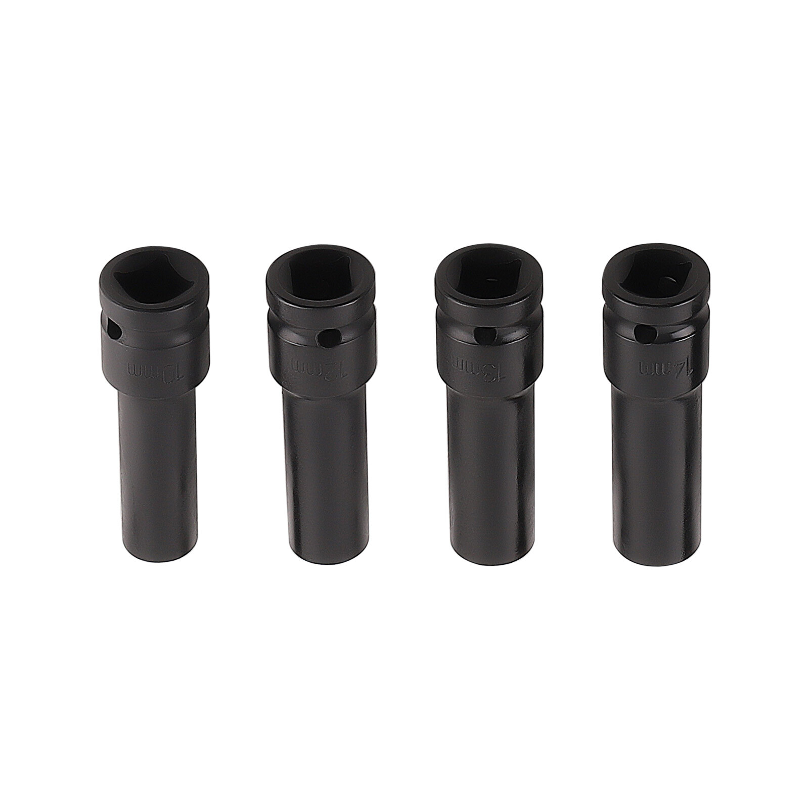 35pc 1/2" Deep Impact Socket Set Drive 8-32mm 6 Point Metric Garage Tool New