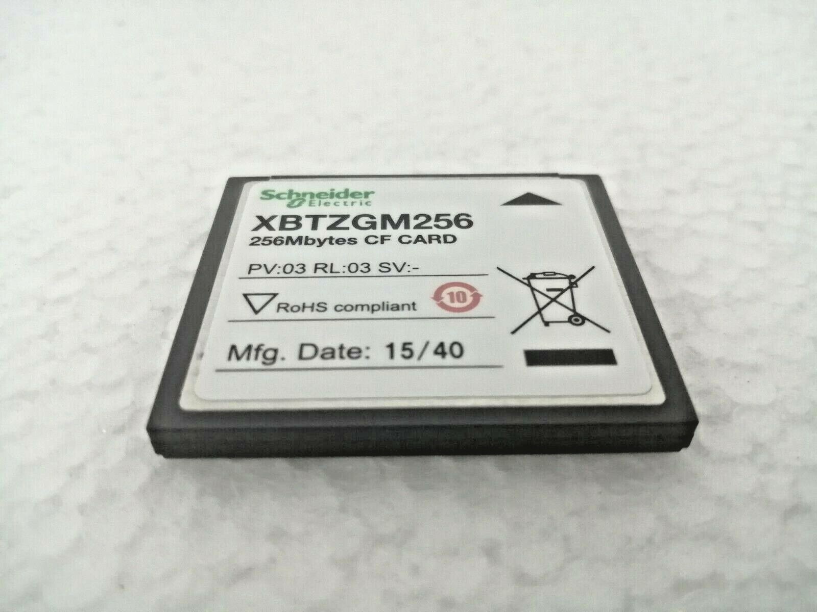Schneider XBTZGM256 Compact Flash Memory Card 256 MB