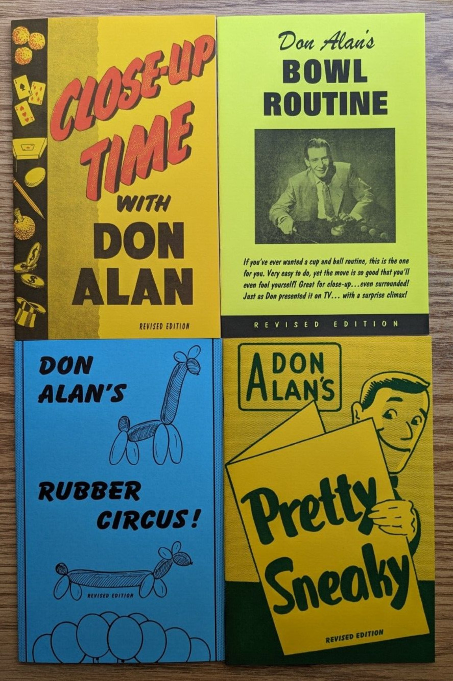 Lot of Four Books by  Don Alan