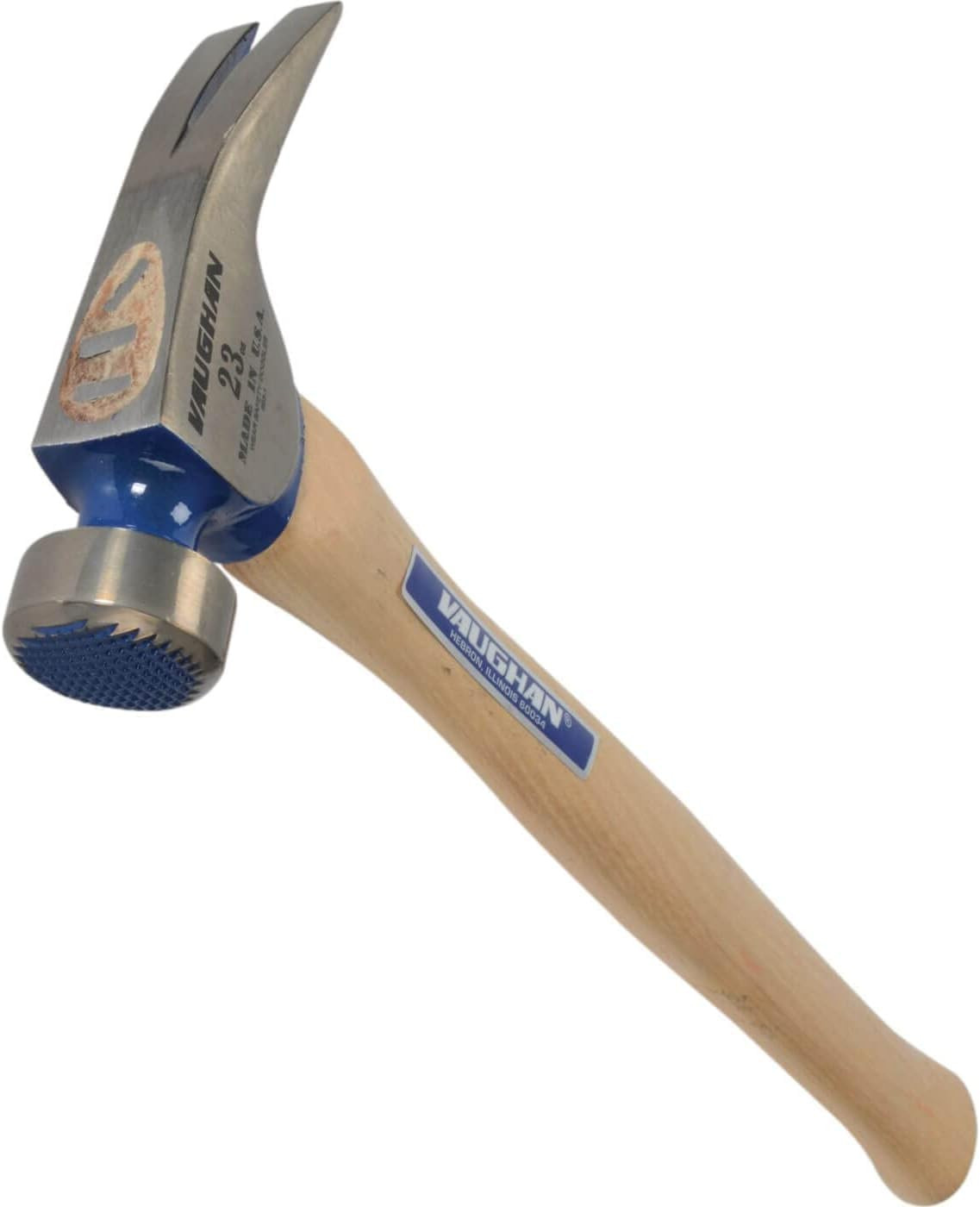 CF1 California Framer Hammer, 23 Oz Milled, Nail Starter, Made in the USA, VN103