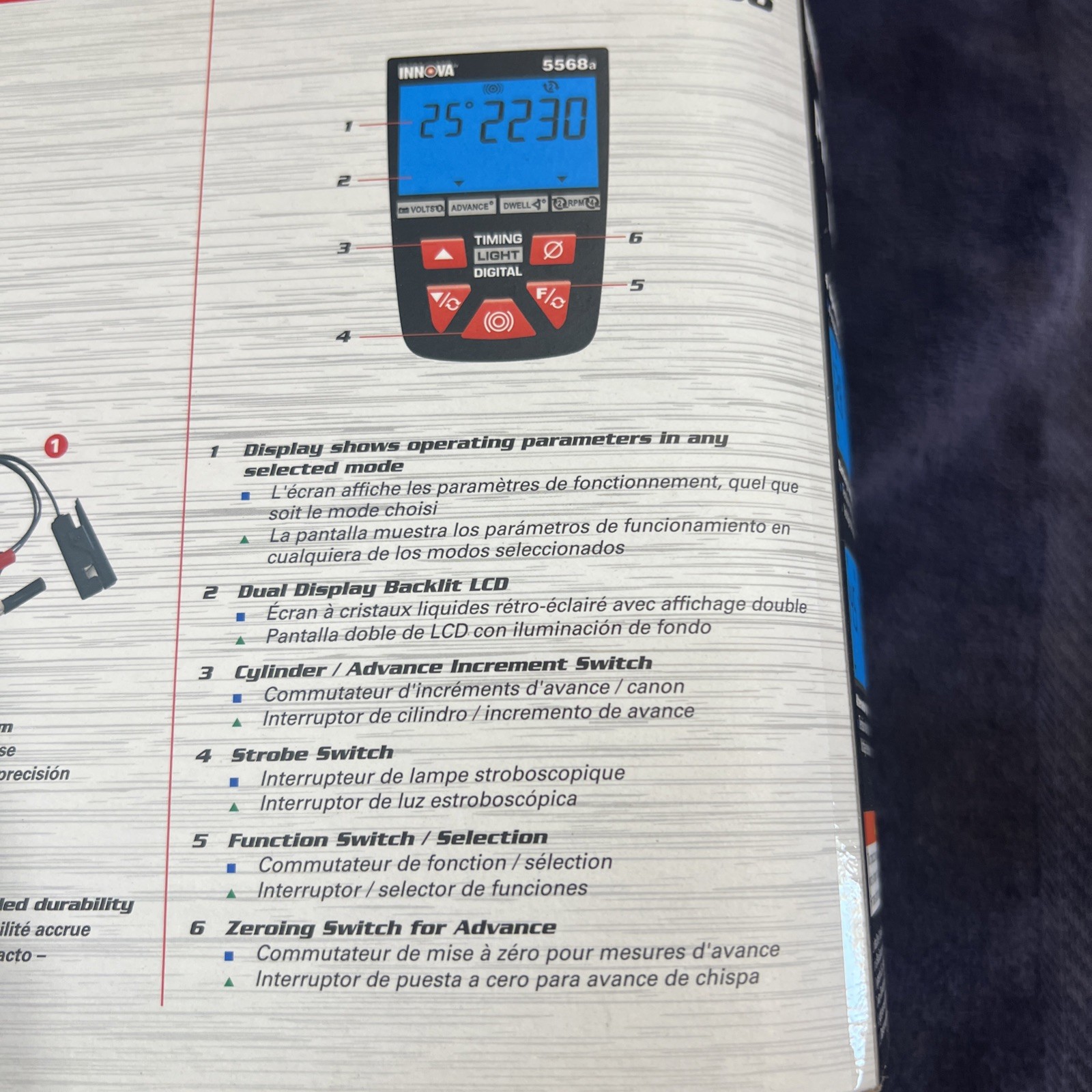INNOVA Professional Timing Light