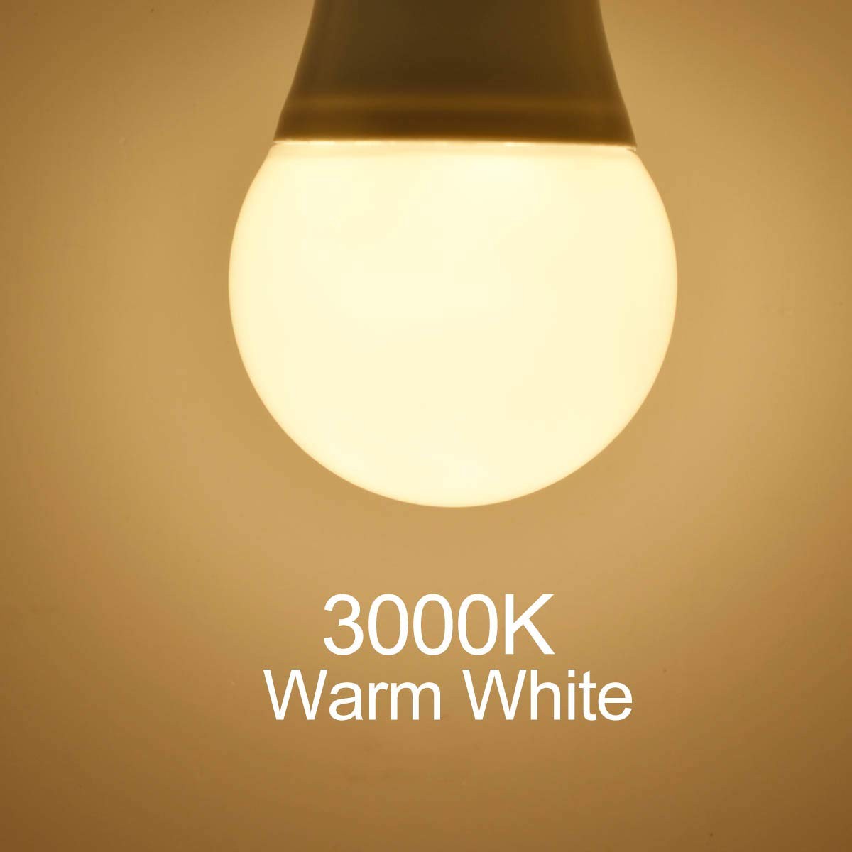 3W A15 Edison LED Light Bulbs E26 Medium Screw Base (40 Watt Equivalent) 12V ...