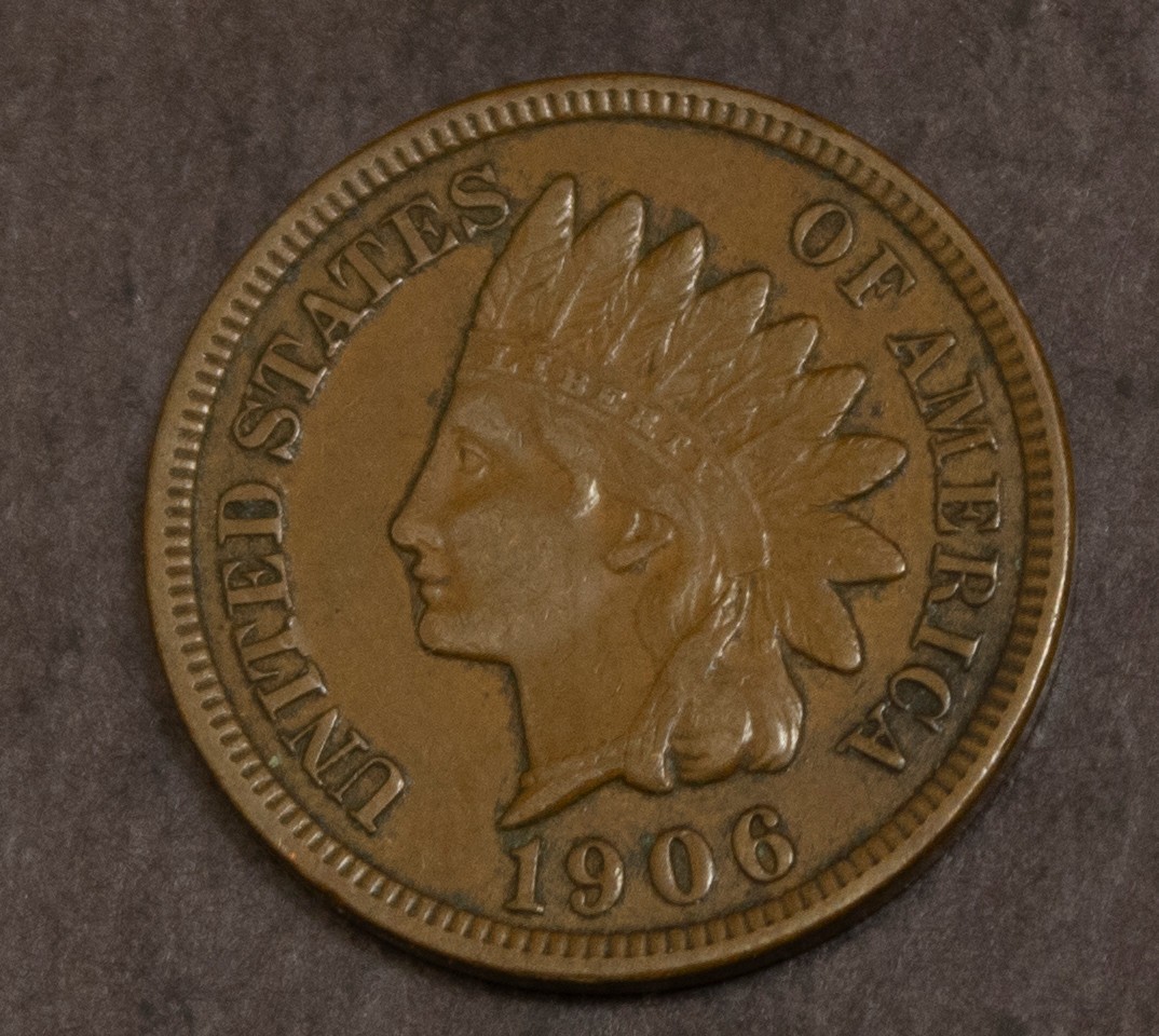 1906 Indian Cent Choice XF.............Lot 5720