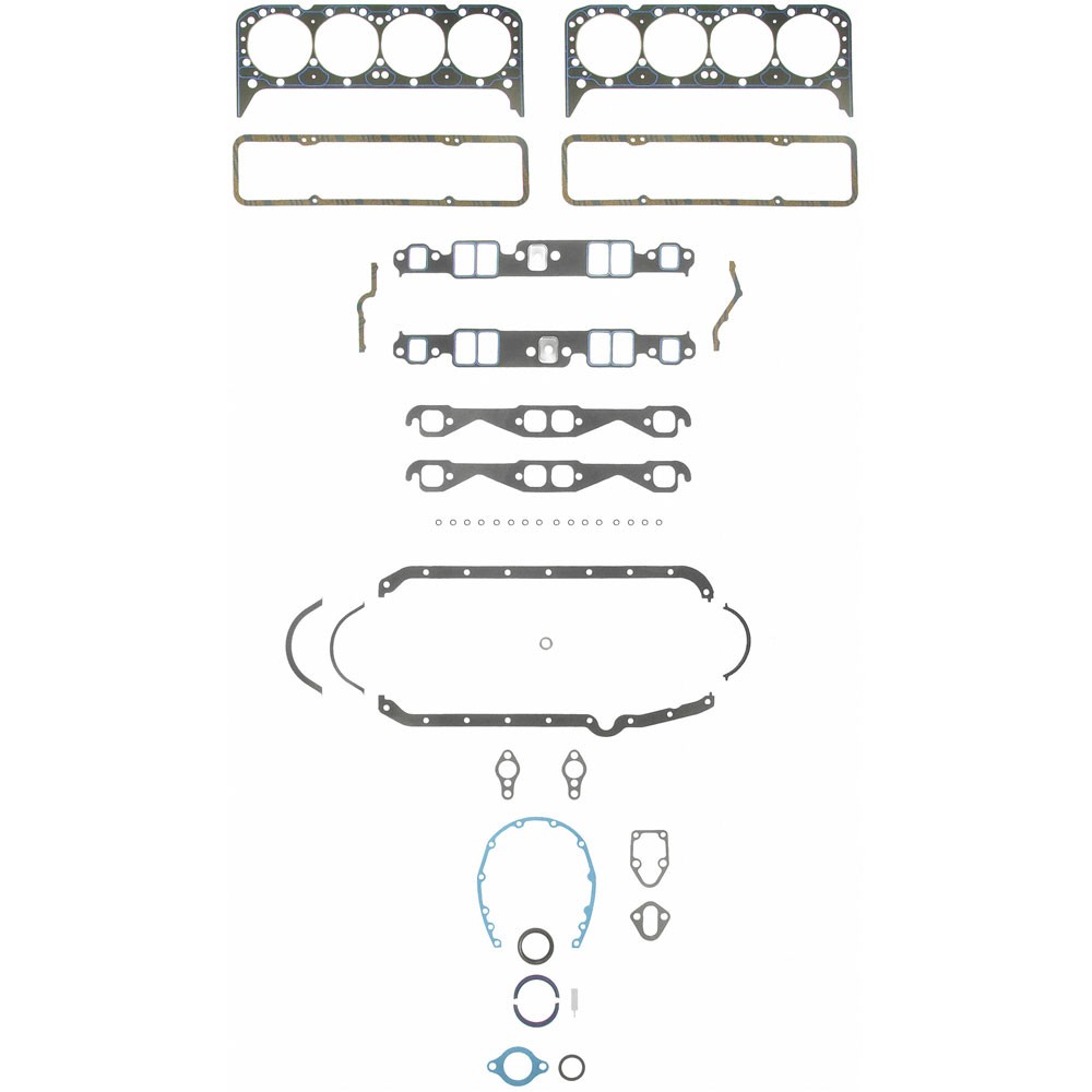 Fel Pro Engine Gasket Set 2802; Performance for 1959-1979 Chevy 262-400 SBC