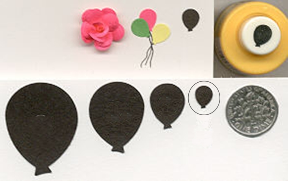 Mini BALLOON Paper Punch Quilling-Scrapbook-Cardcraft