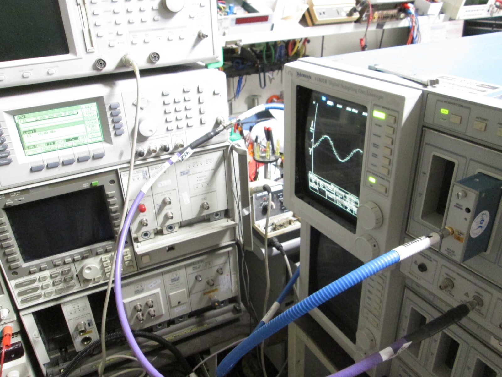 Tektronix SD-32 Sampling Head TESTED for Tektronix 11801A/B/C oscilloscope 40GHz