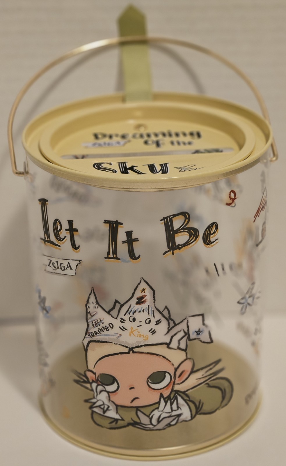 Let It Be Popmart Zsiga Piggy Bank Moneybox Novelty Anime