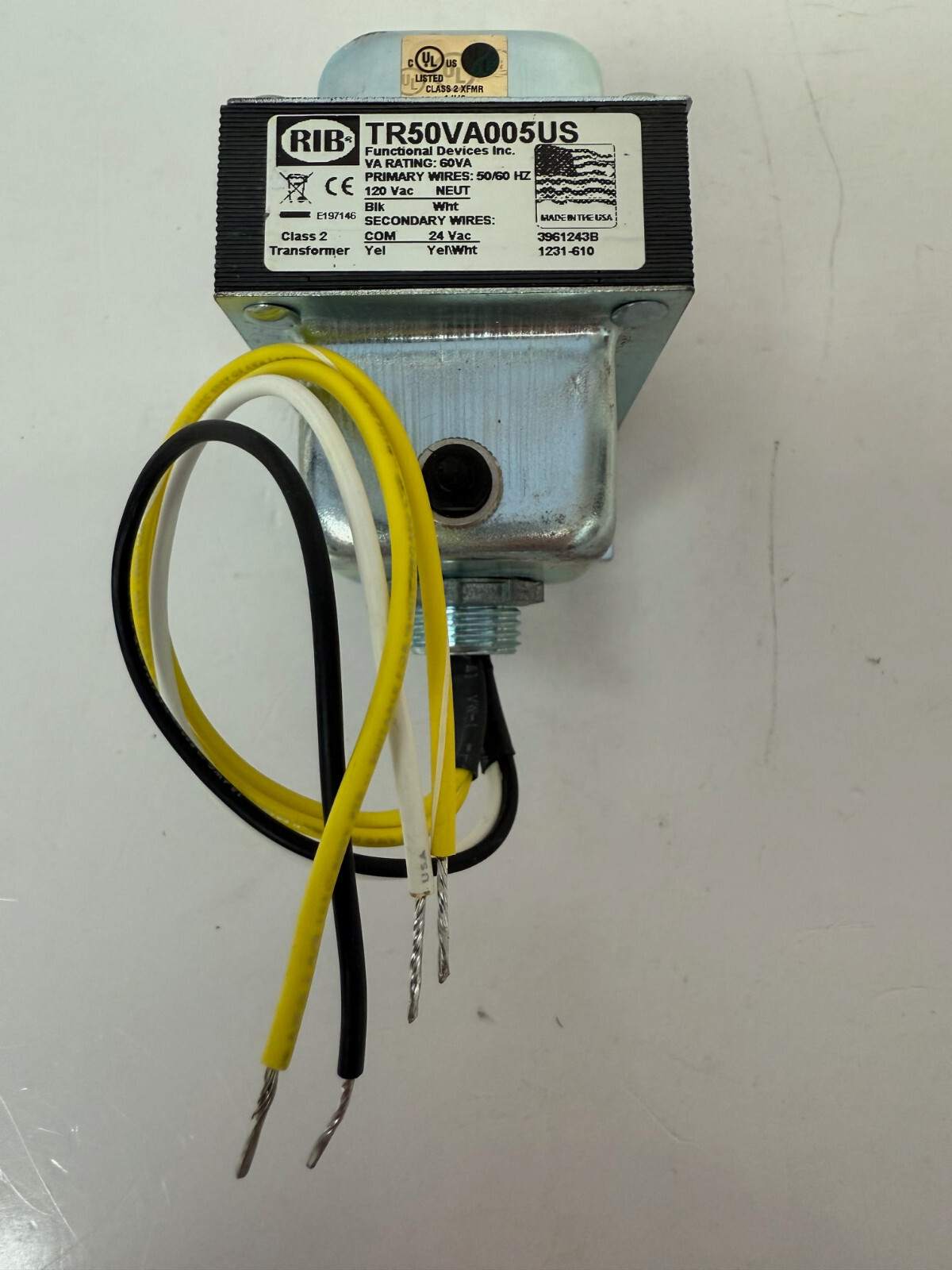FUNCTIONAL DEVICES RIB TR50VA005US TRANSFORMER NEW OPEN BOX