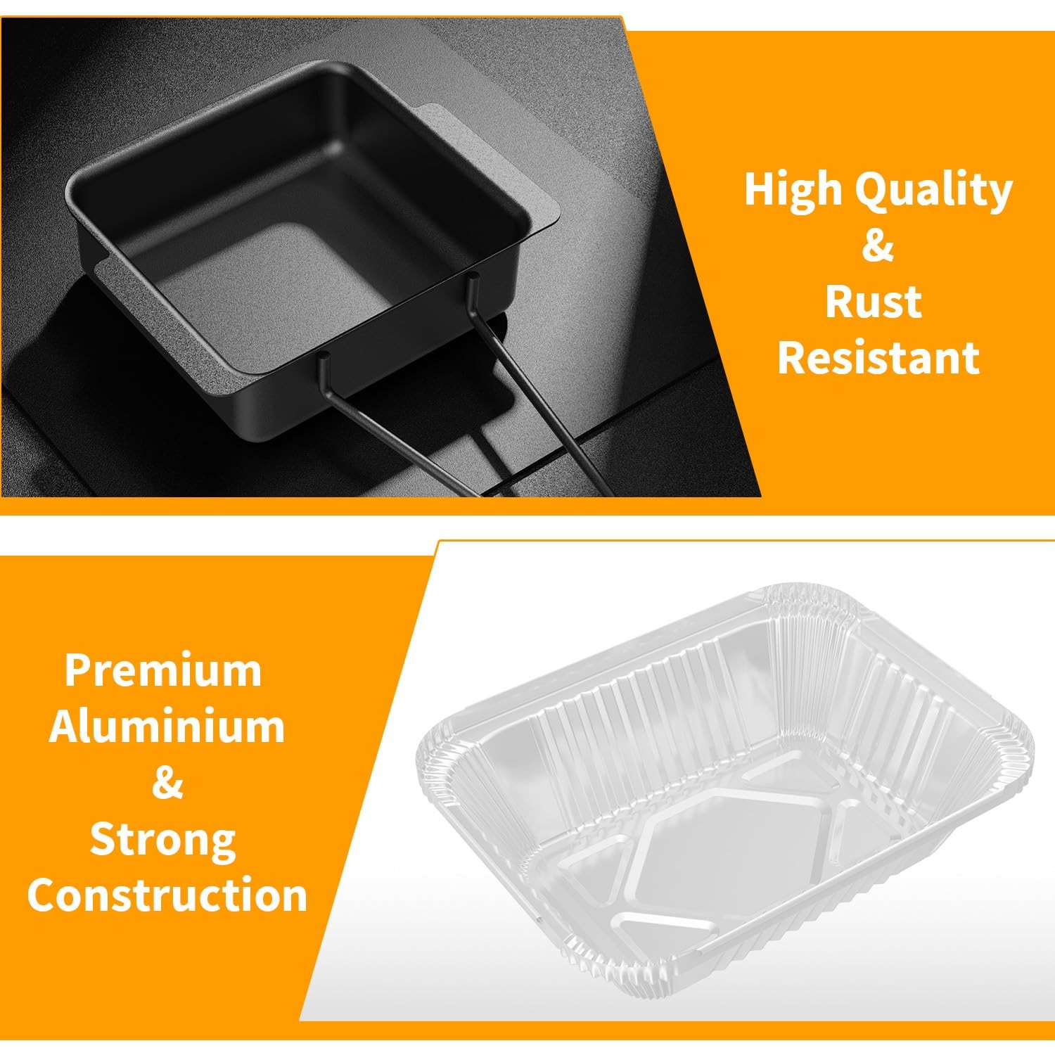 Nexgrill Grill Drip Pan & Grease Catcher Cup for 720-0830H,D/EH, 720-0882A, 720-