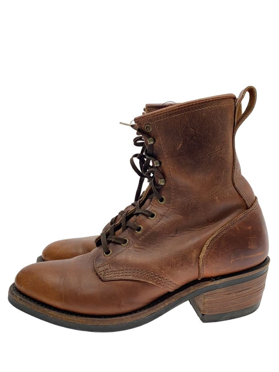 Sheplers/Scratches/Lace-Up Boots/Us8/Brw/Leather 3546