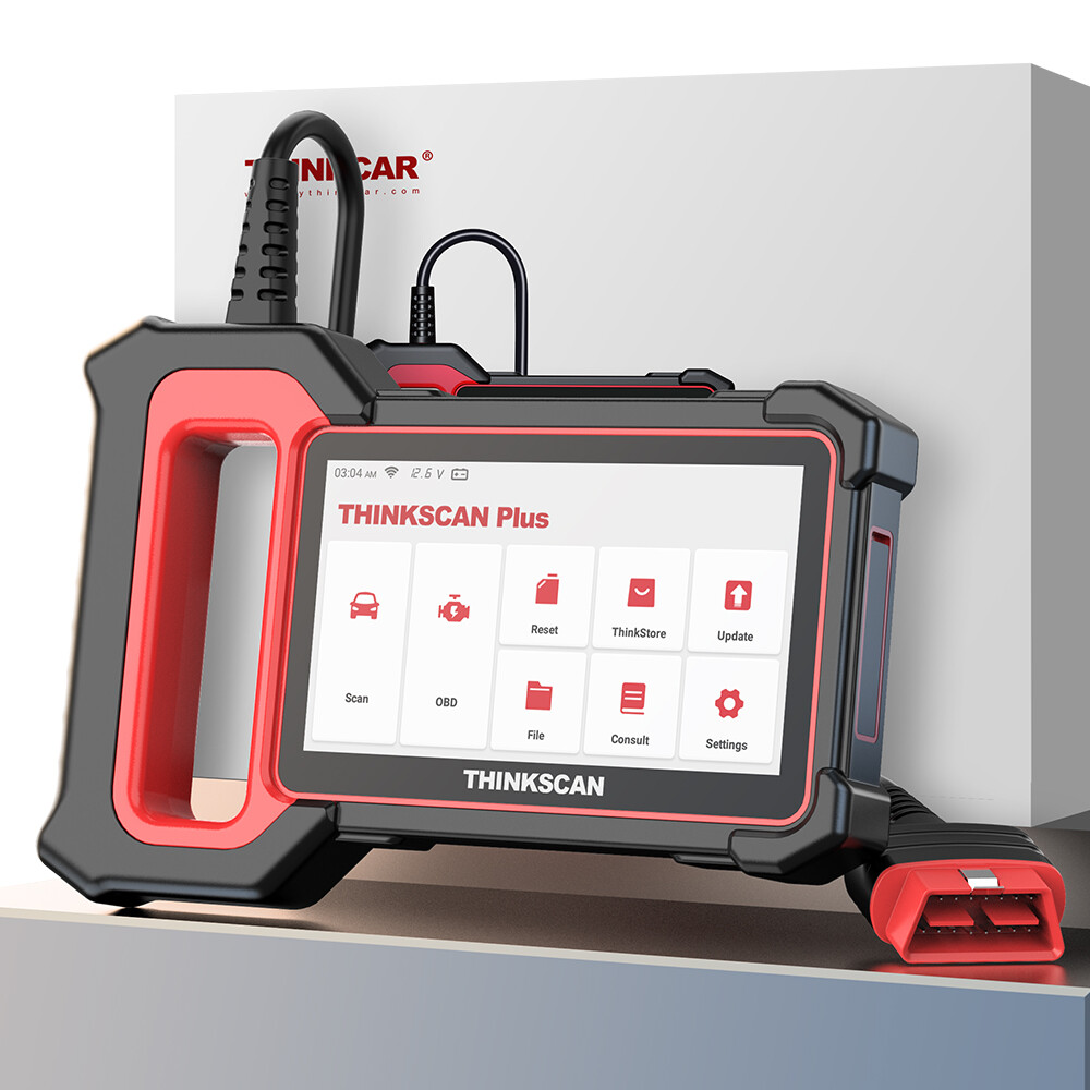 Thinkscan Plus S7 OBD2 Scanner Code Reader ABS SRS AC Car Engine Diagnostic Tool