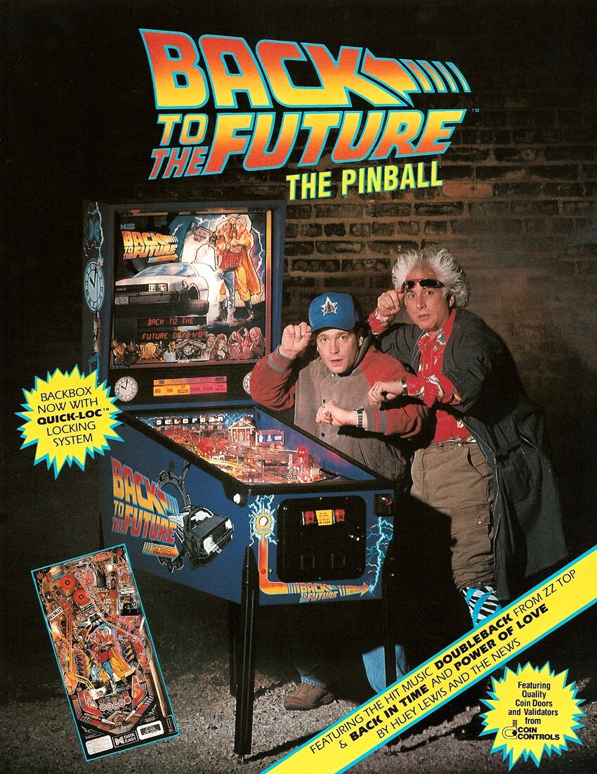 1990 Data East Back to the Future Pinball Machine Rubber Ring Kit