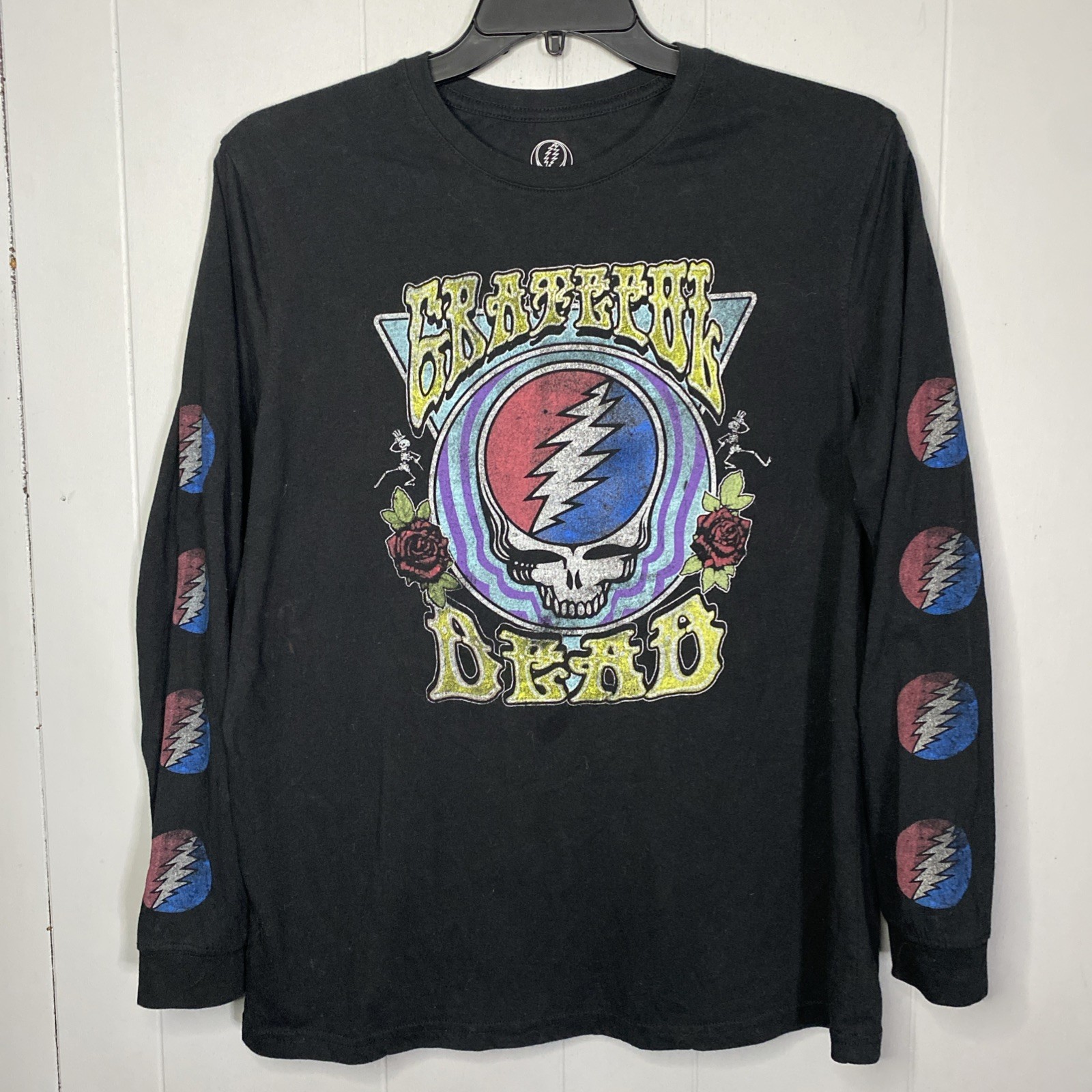 Grateful Dead Long Sleeve T Shirt Adult Large  22 X 28 Measurements Band Tee L
