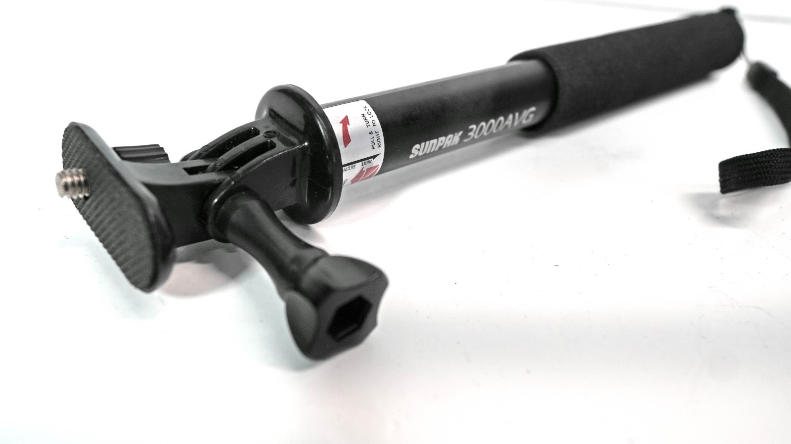 SUNPAK 3000AVG EXTENDABLE 10 INCH TO 23 INCH SELFIE STICK