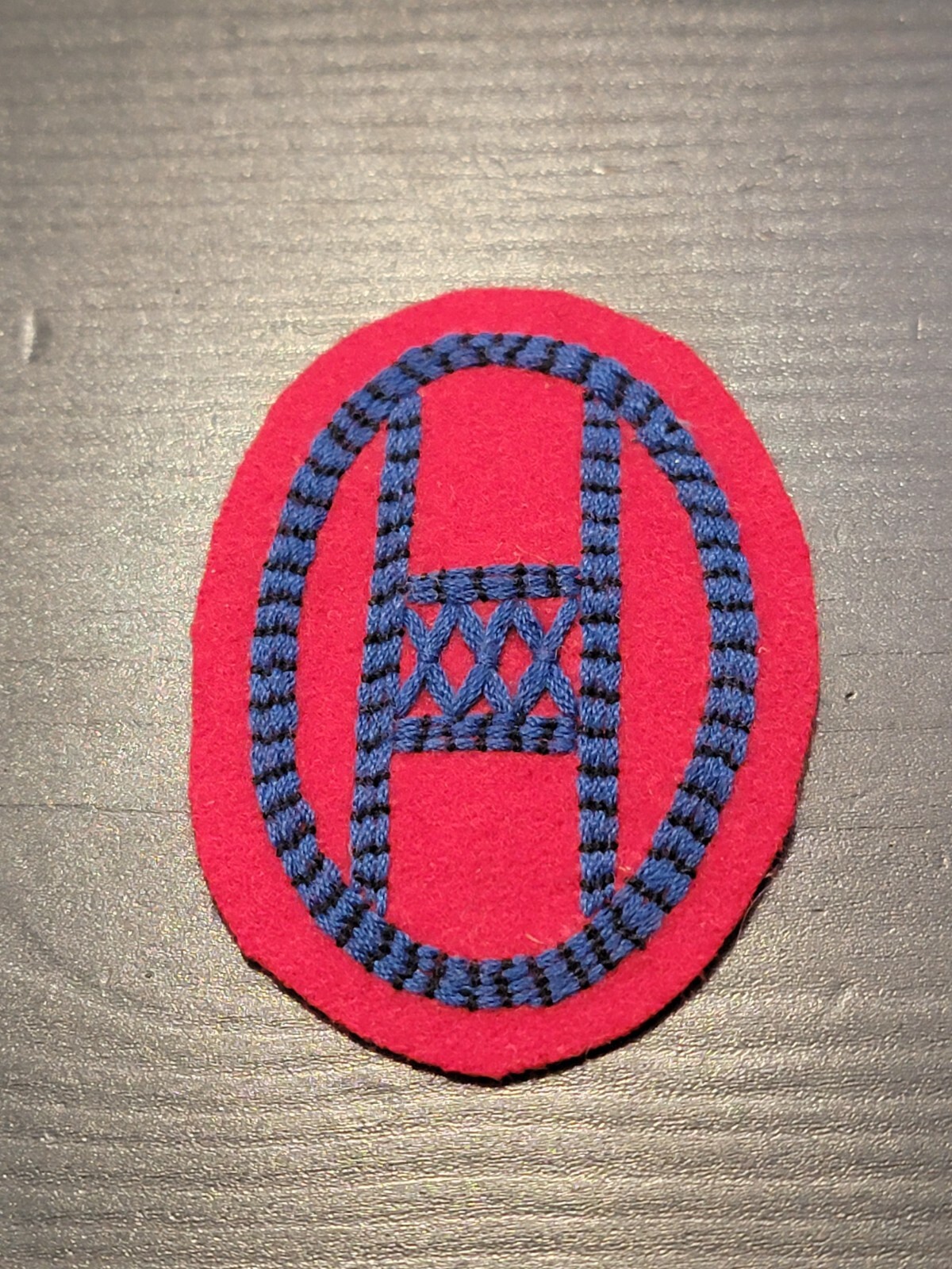 Reproduction WW1 US Army 30 Infantry Division ID Patch 242