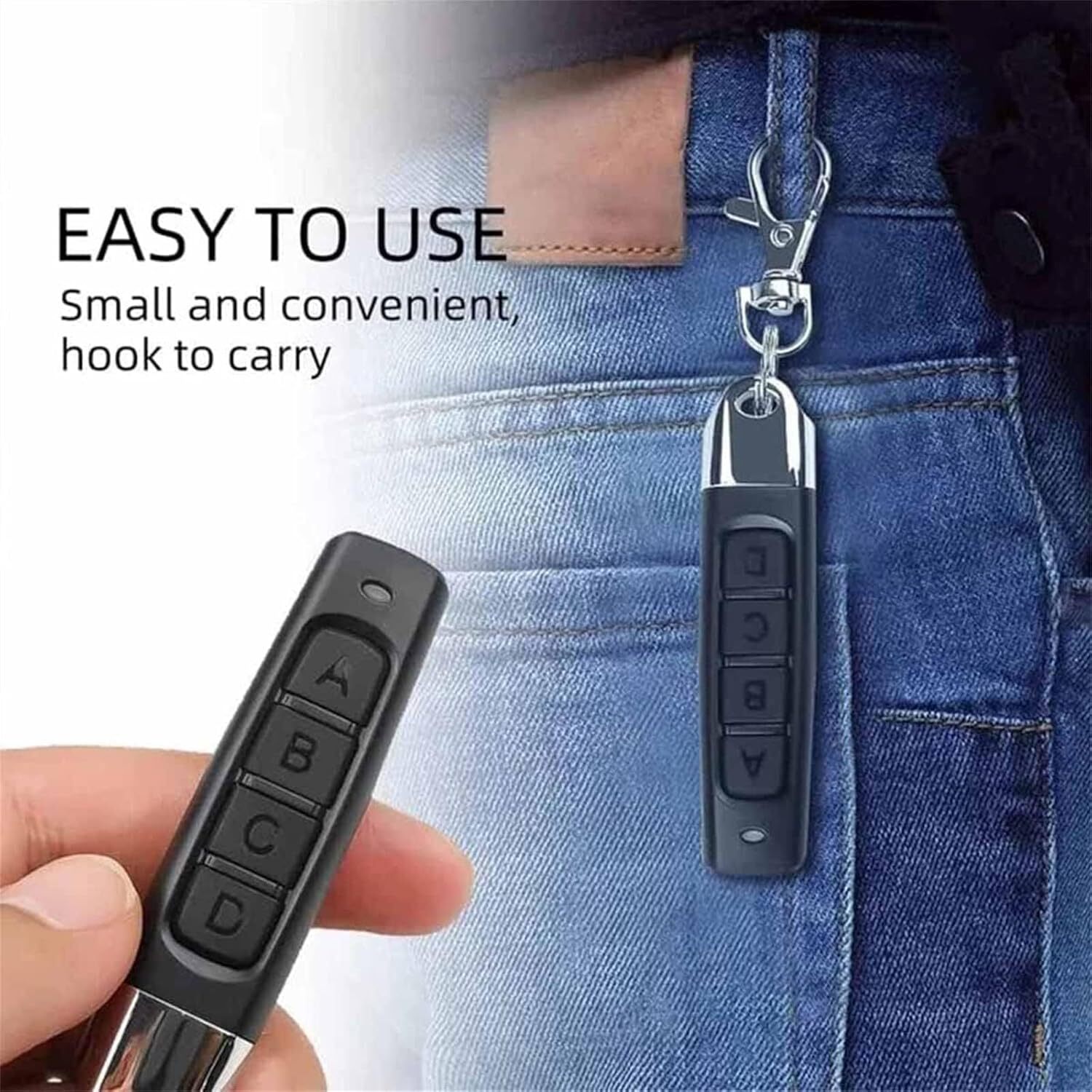 4-in 1 Wireless Remote Control Duplicator 433MHz Remote Control Key Clone Copy