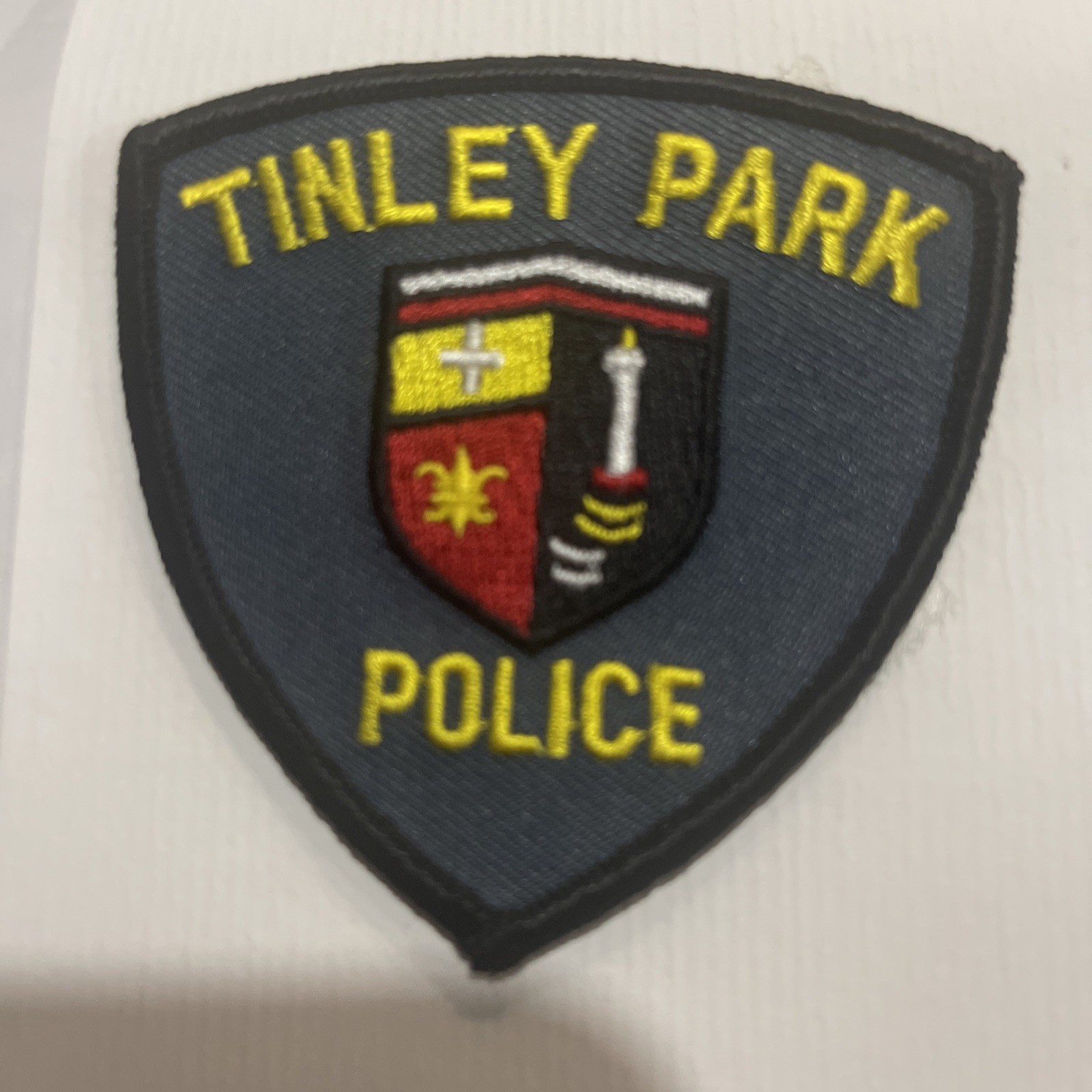 Police Department, Tinley Park Police Officer, Obsolete Patch