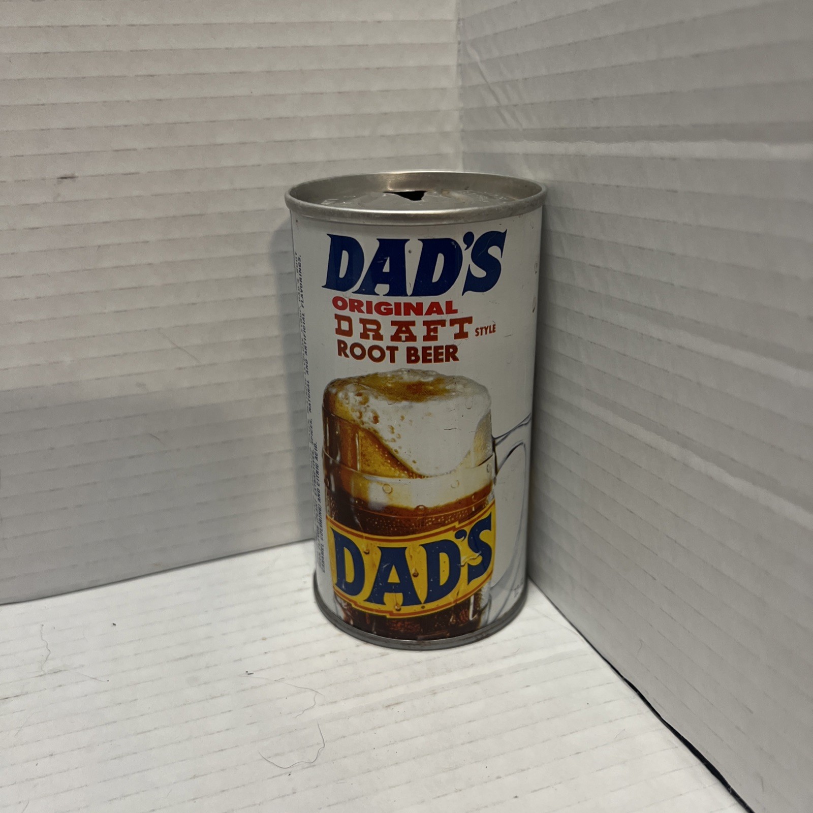 Cool Dads Root Beer "Ring Pull" Top 1970's Vintage Soda Can