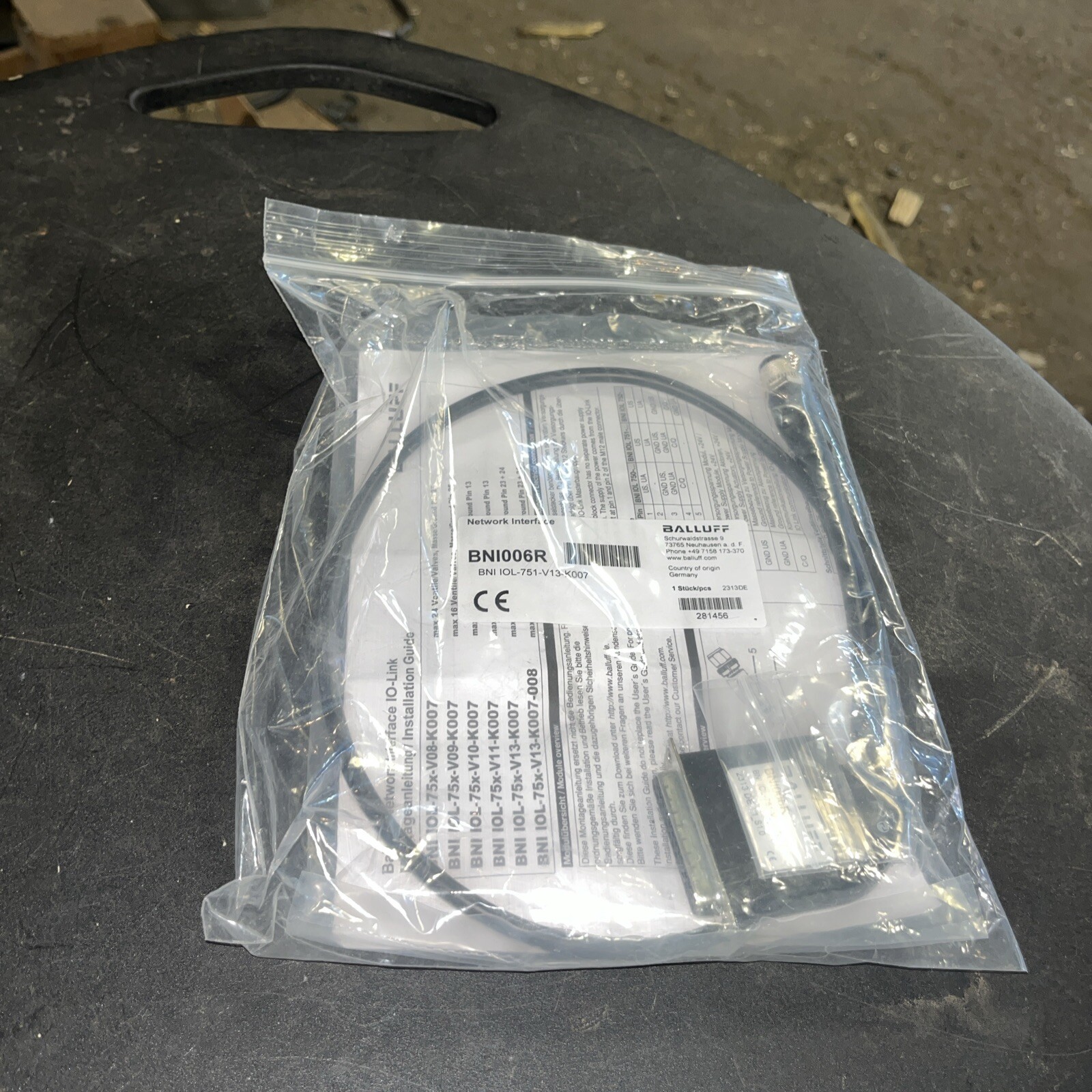 BALLUFF  Control, #BNI006R, Same  Day Fast Shipping New Open Box KP-807