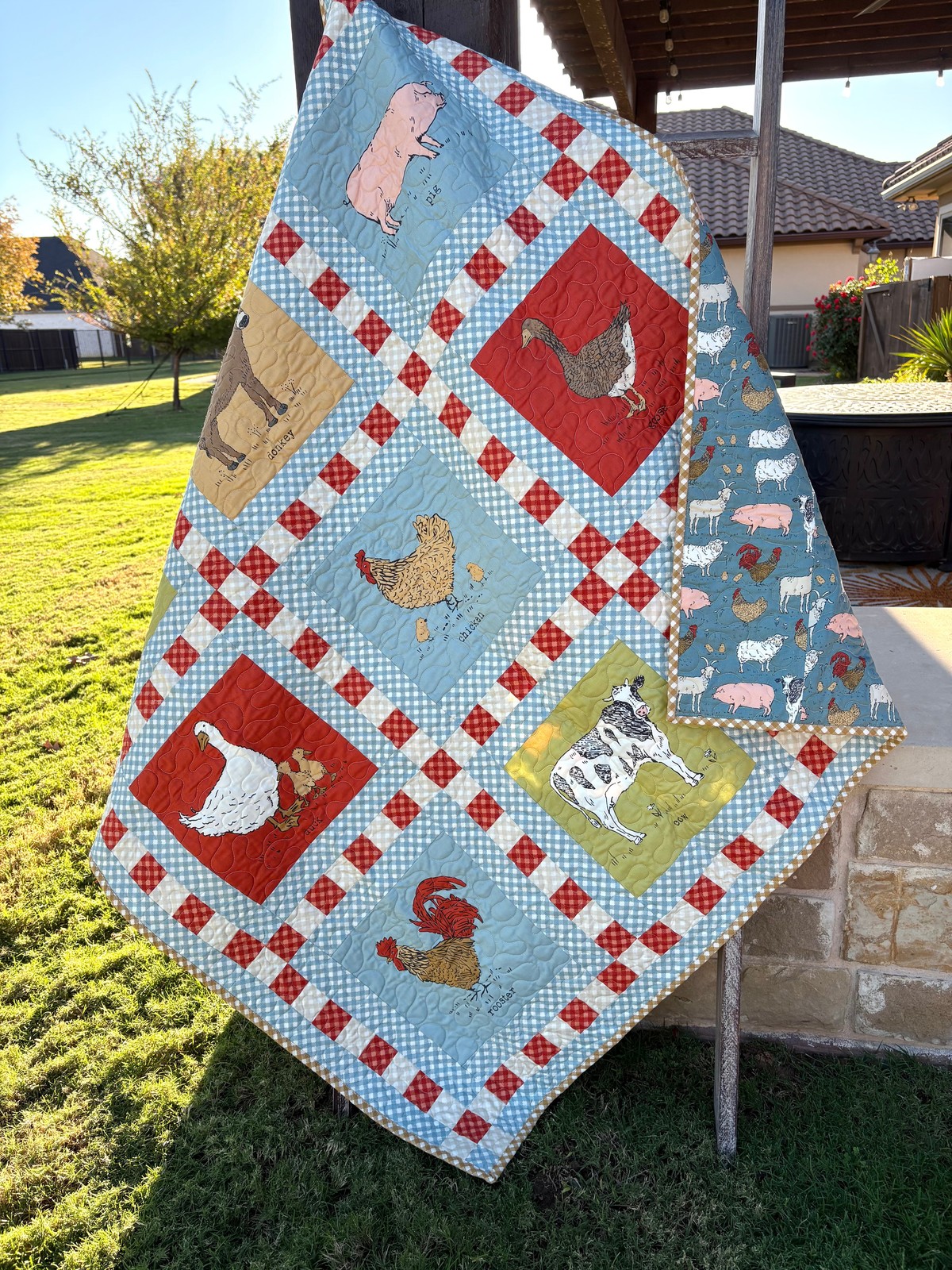 Storybook Farm Panel Quilt Pattern