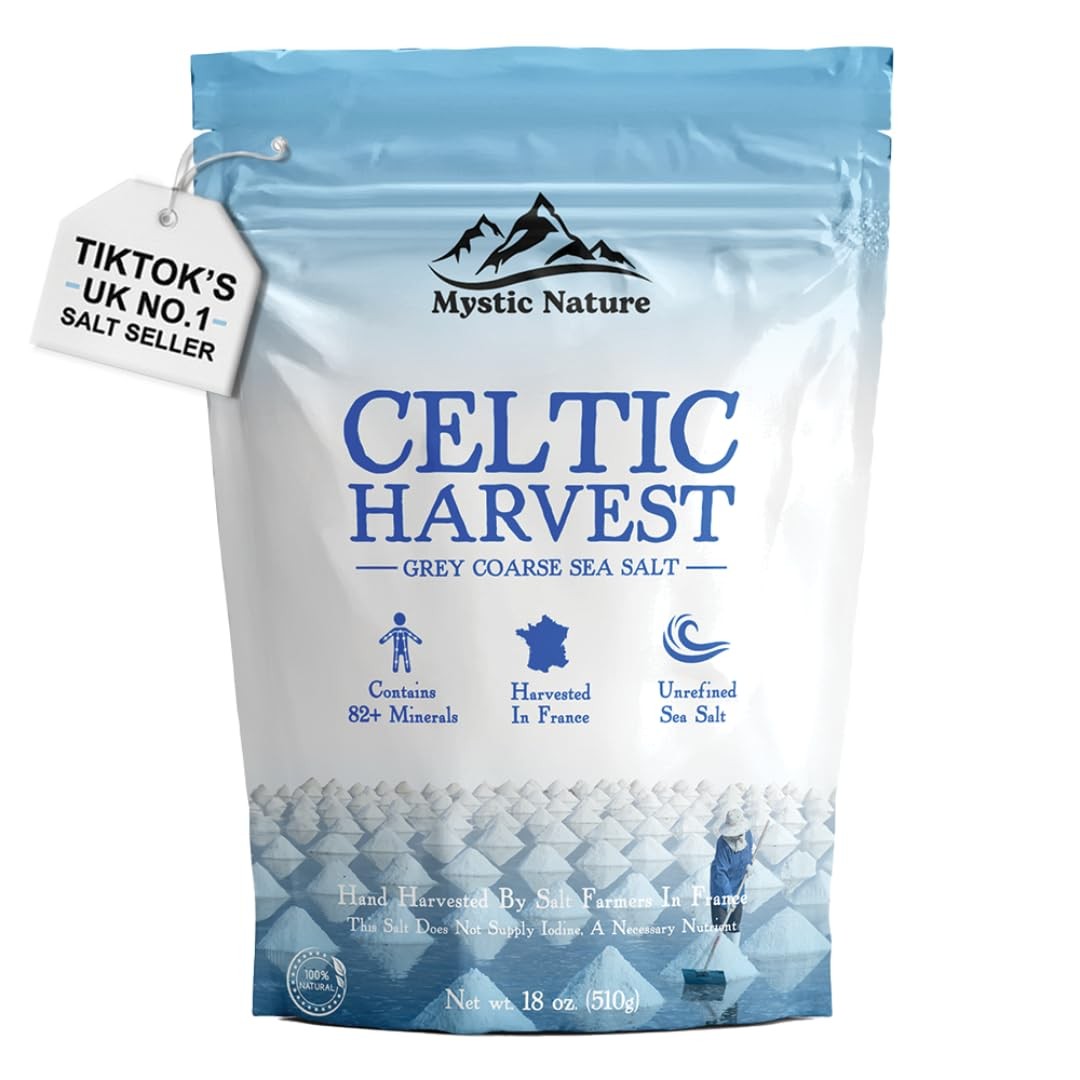 Mystic Nature Celtic Harvest - 1.1 LB | Rich in 82 17.99 Ounce (Pack of 1)