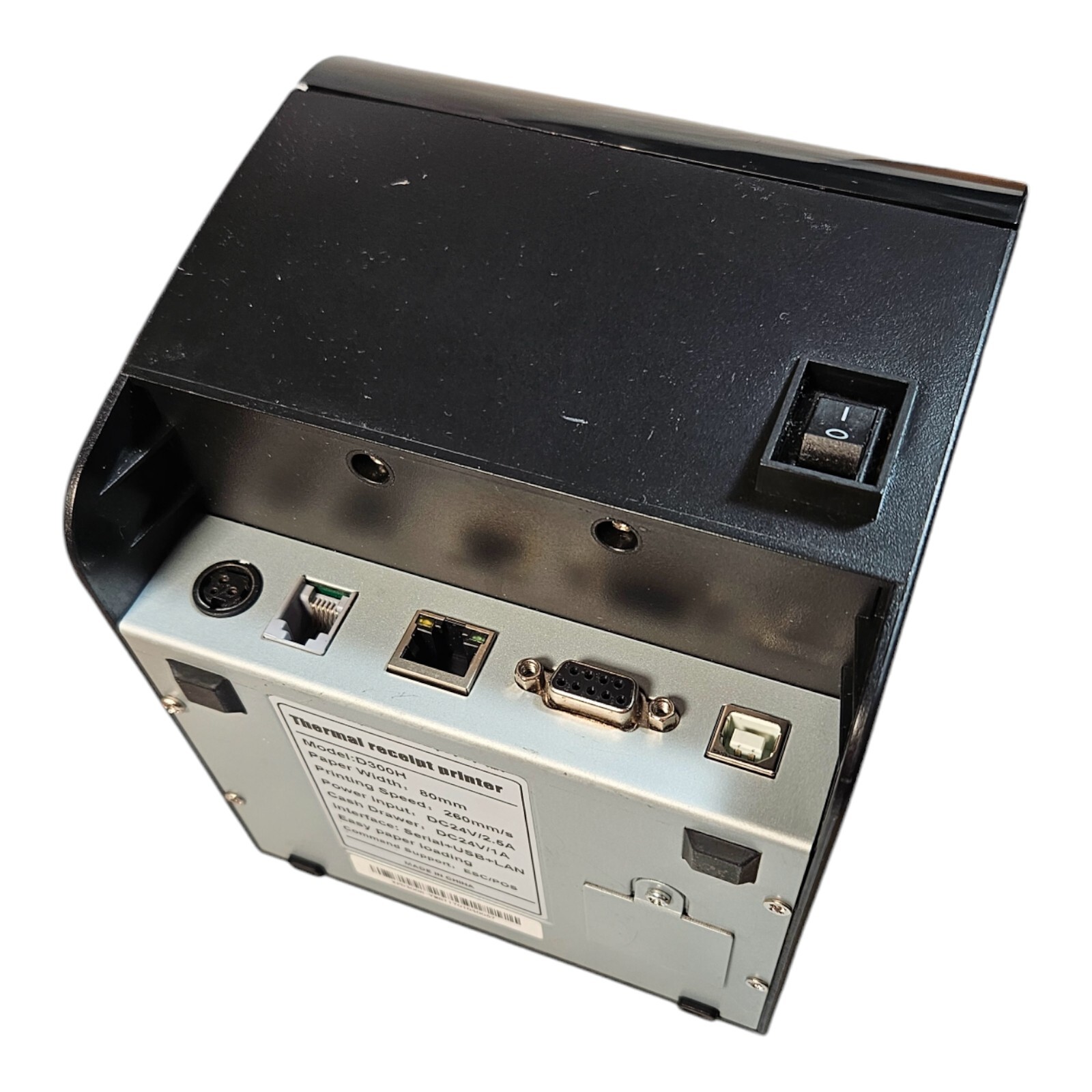 XPrinter D300H Thermal Kitchen Ticket Printer 80mm 260mm/s Serial USB LAN