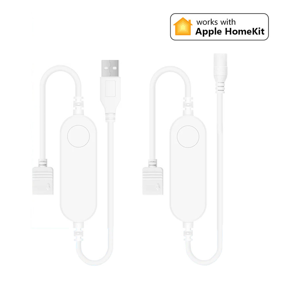5V 12V 24V Mini Homekit WiFi RGB RGB+CCT Led Controller USB Siri Voice Control