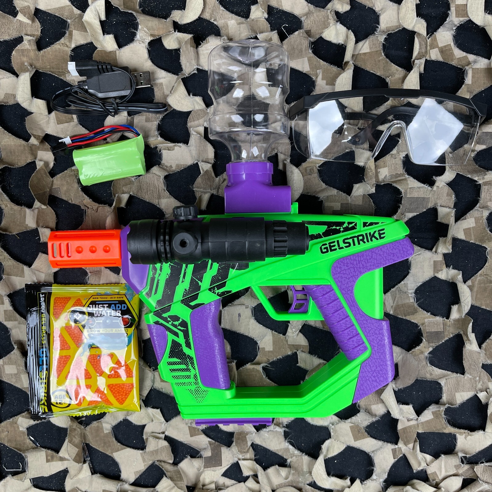 NEW GELSTRIKE Delta Rapid Blaster - Slime
