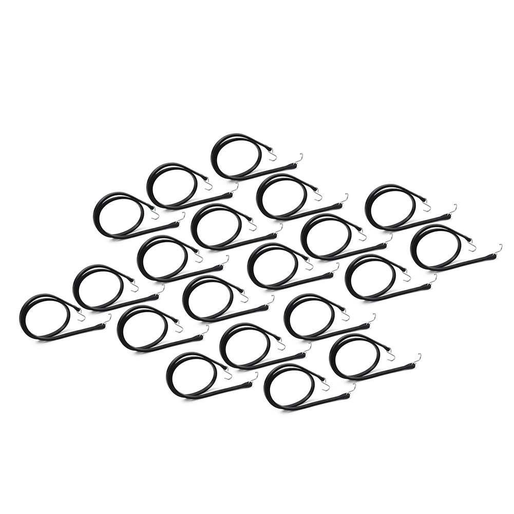 41" Heavy Duty Rubber Tarp Straps Tie Down Bungee Cords With Hooks 41"