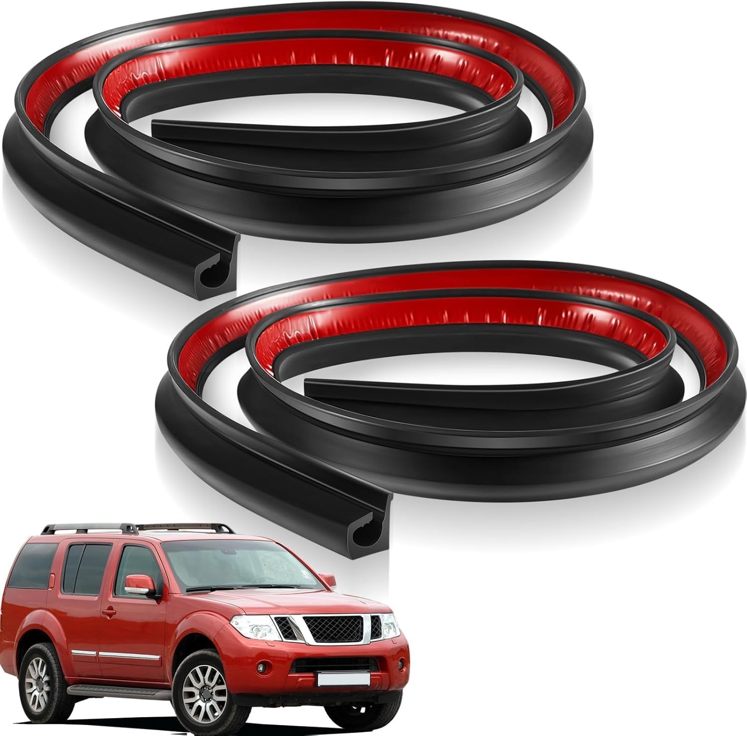 2 Pcs Car Wire Hider Total 6.56 Ft Car Concealed Wire Cover for Roof Light Ba...
