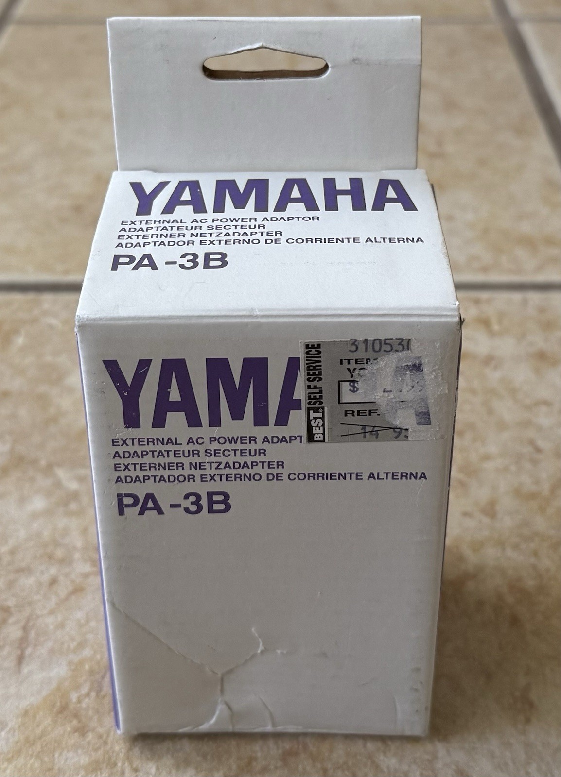 Yamaha PA-3B OEM External AC Power Adapter for Keyboard DC10V 700mA - FREE SHIP!