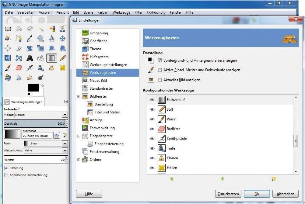 *** Gimp 2.10.xx *** Die Bildbearbeitung *** WIN/MAC/LINUX/Portable/Android ***