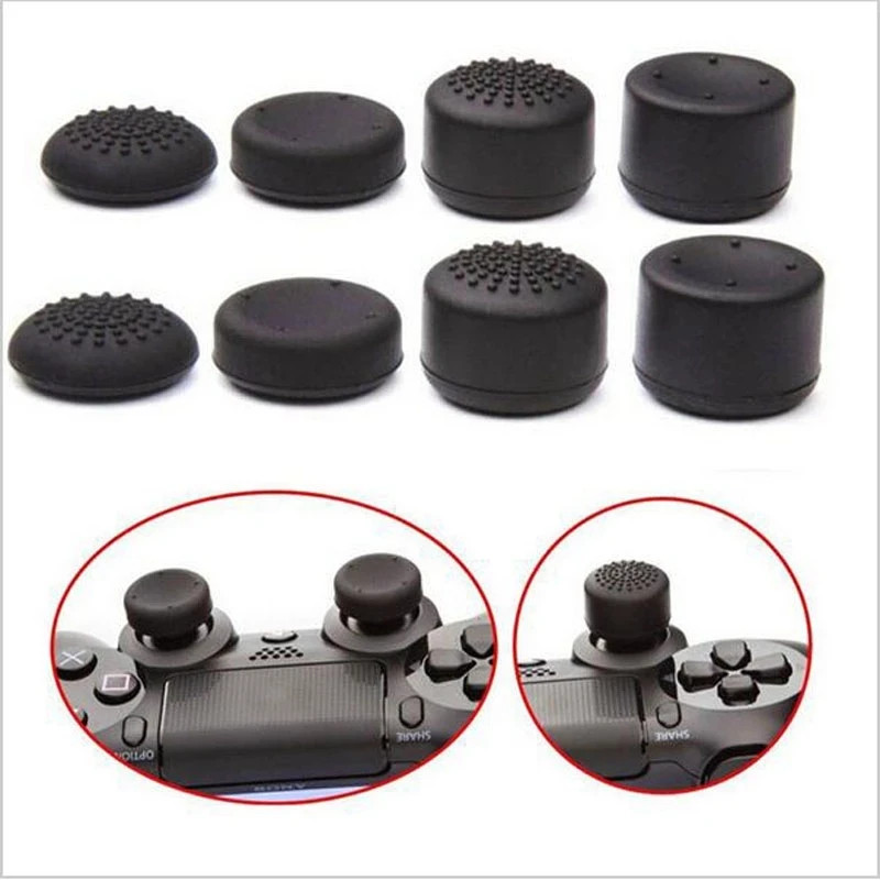 8PCS Silicone Thumb Stick Grip Caps Analog Joystick Cover for Game Controller