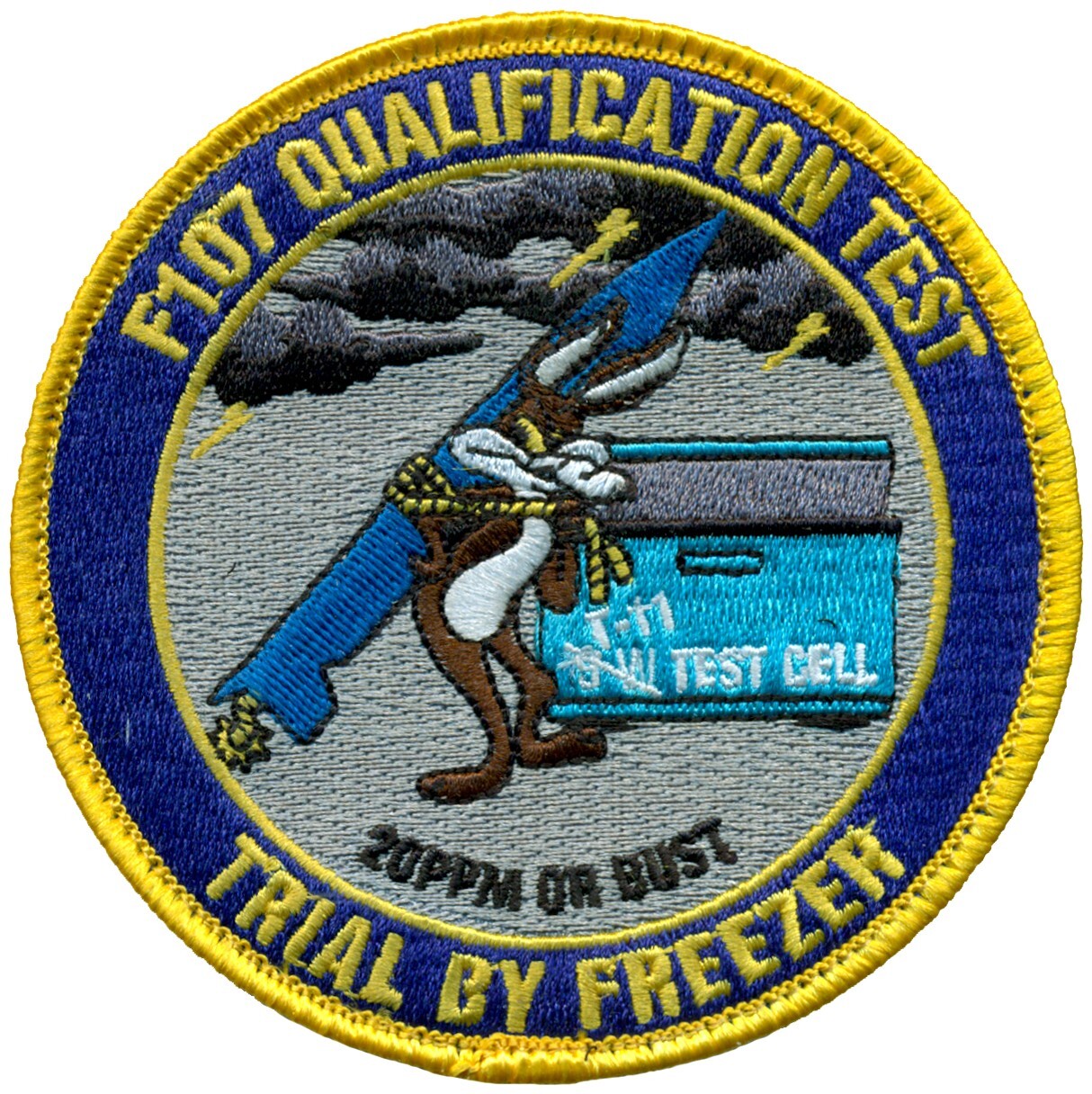 USAF 717th TEST SQUADRON – T11 TEST CELL PATCH