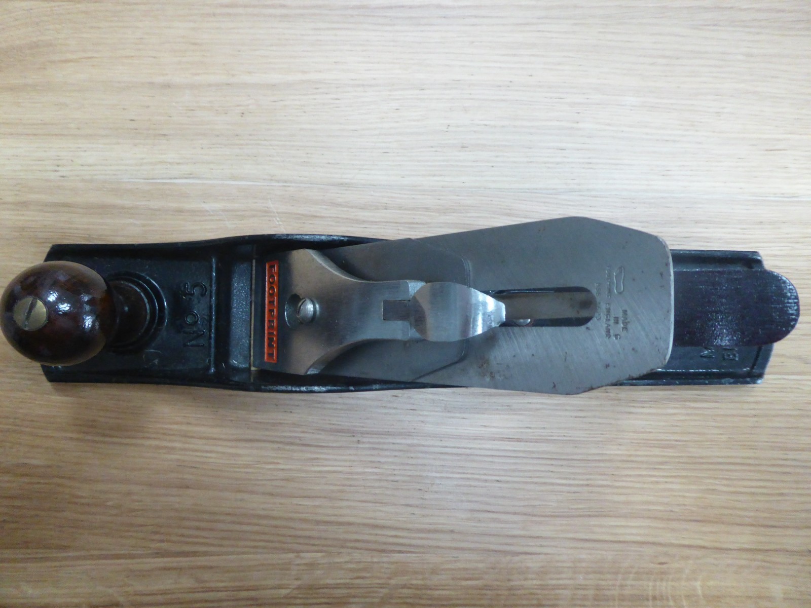 Vintage Footprint No 5 Smoothing Hand Plane