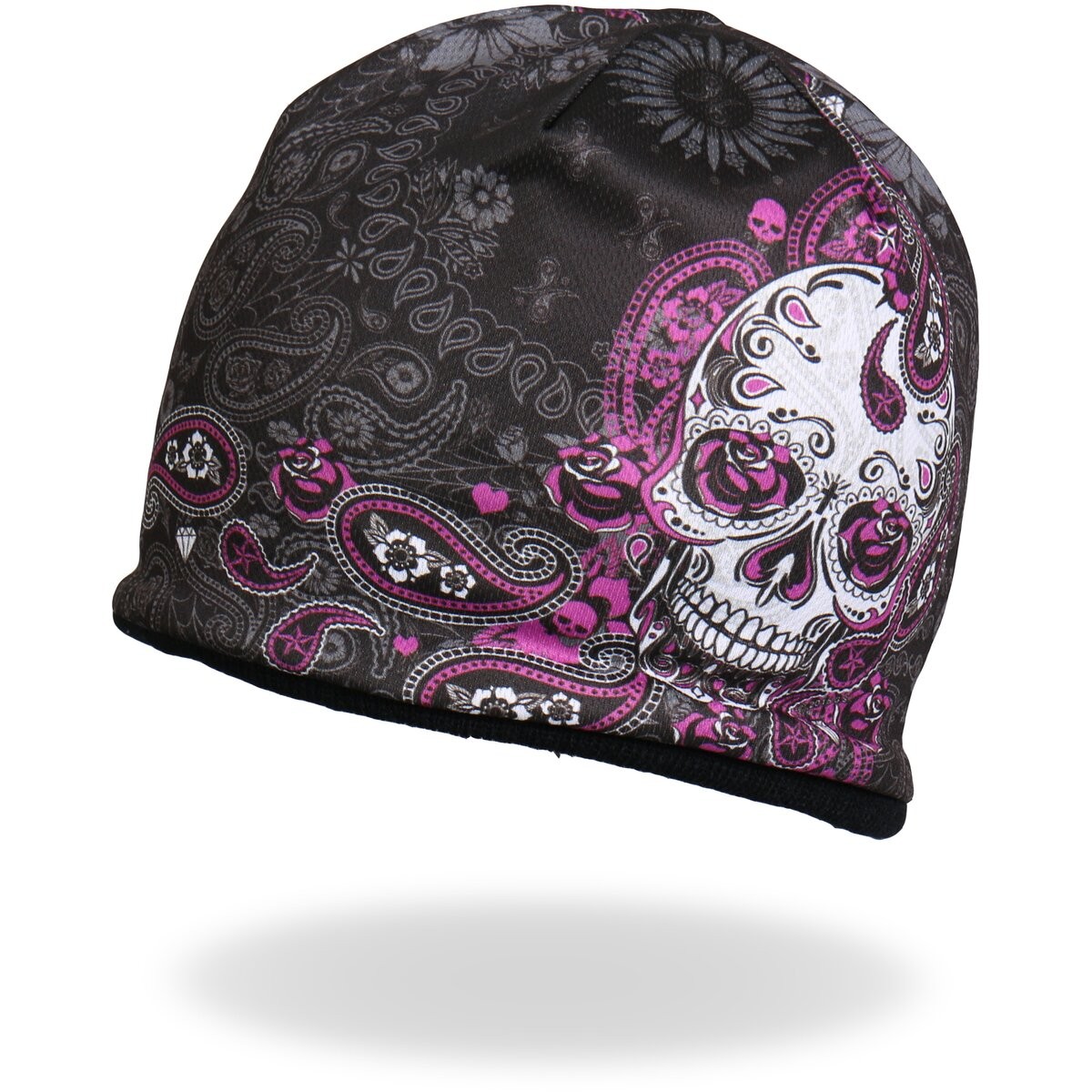 Hot Leathers Sugar Paisley 2 Beanie ( Womens One Size ) KHC1030