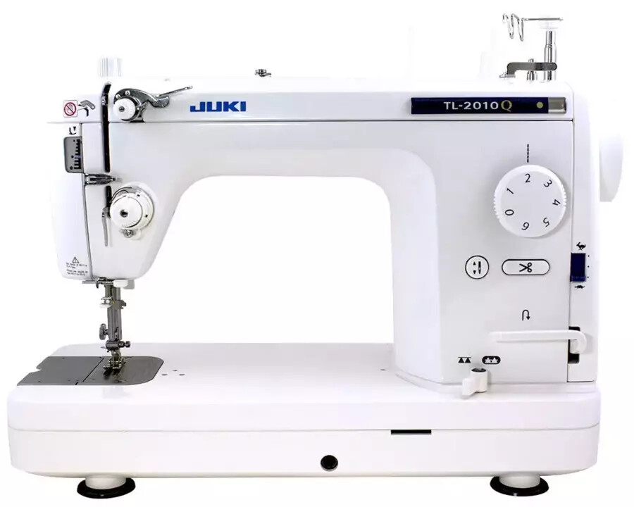 Juki TL-2010Q Mid-Arm Portable Sewing, Quilting Machine FREE Deluxe Spare Parts