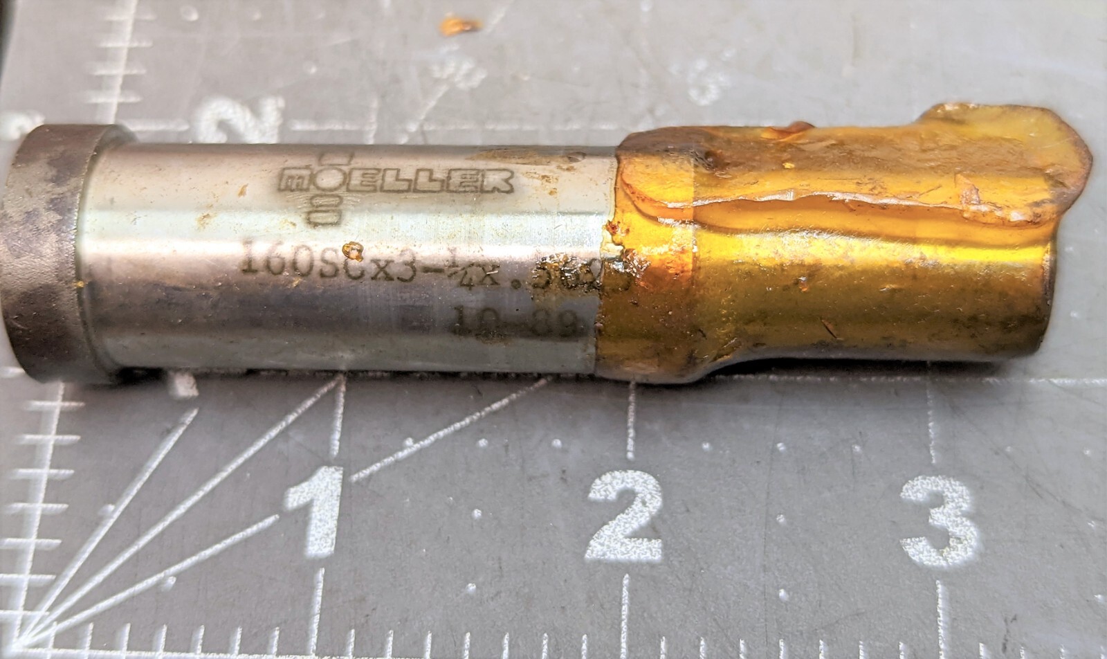 Moeller Shoulder Punch ¾” Sh x 3 ¼” Length x .5625 Punch 160SCx3-1/4x.5625 [OF26